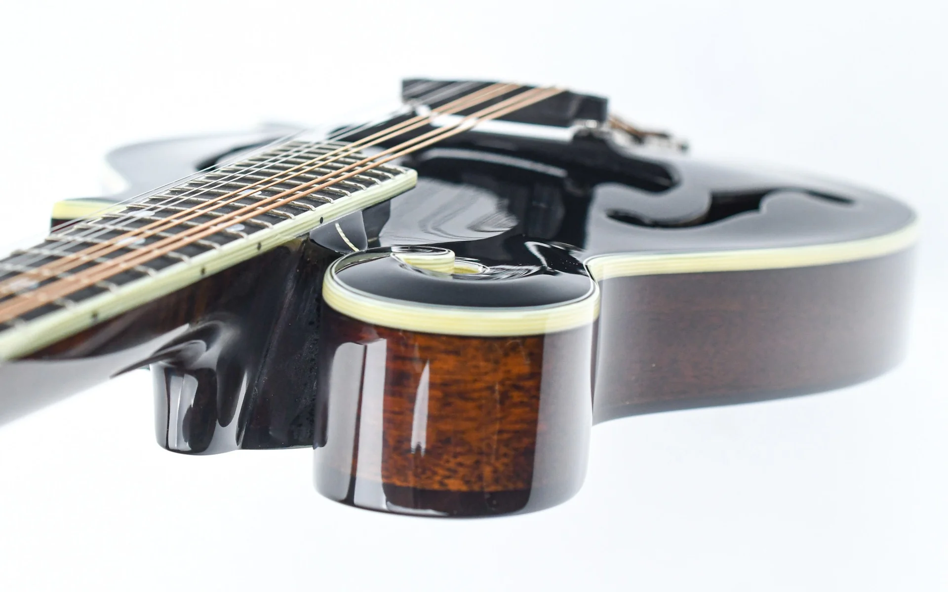 Eastman MD415BK F Style Mandolin Black - Image 10