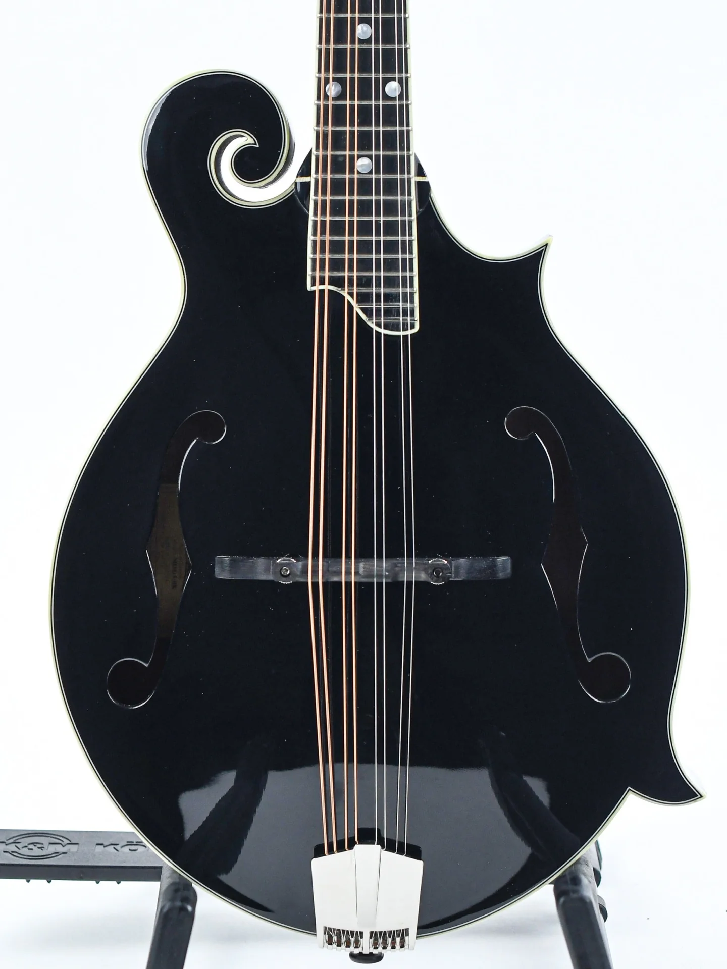 Eastman MD415BK F Style Mandolin Black - Image 5