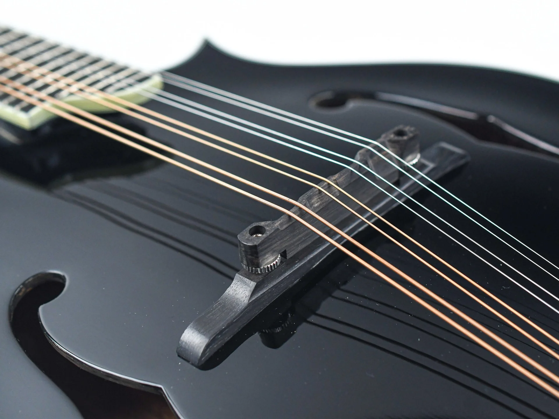 Eastman MD415BK F Style Mandolin Black - Image 7
