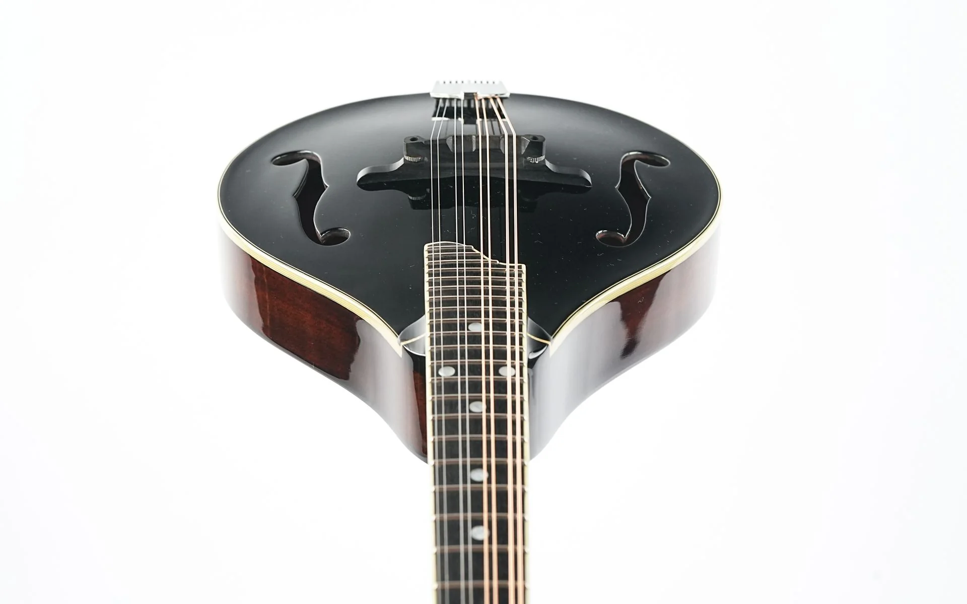 Eastman MD505 Black Top Limited A Style Mandolin - Image 12
