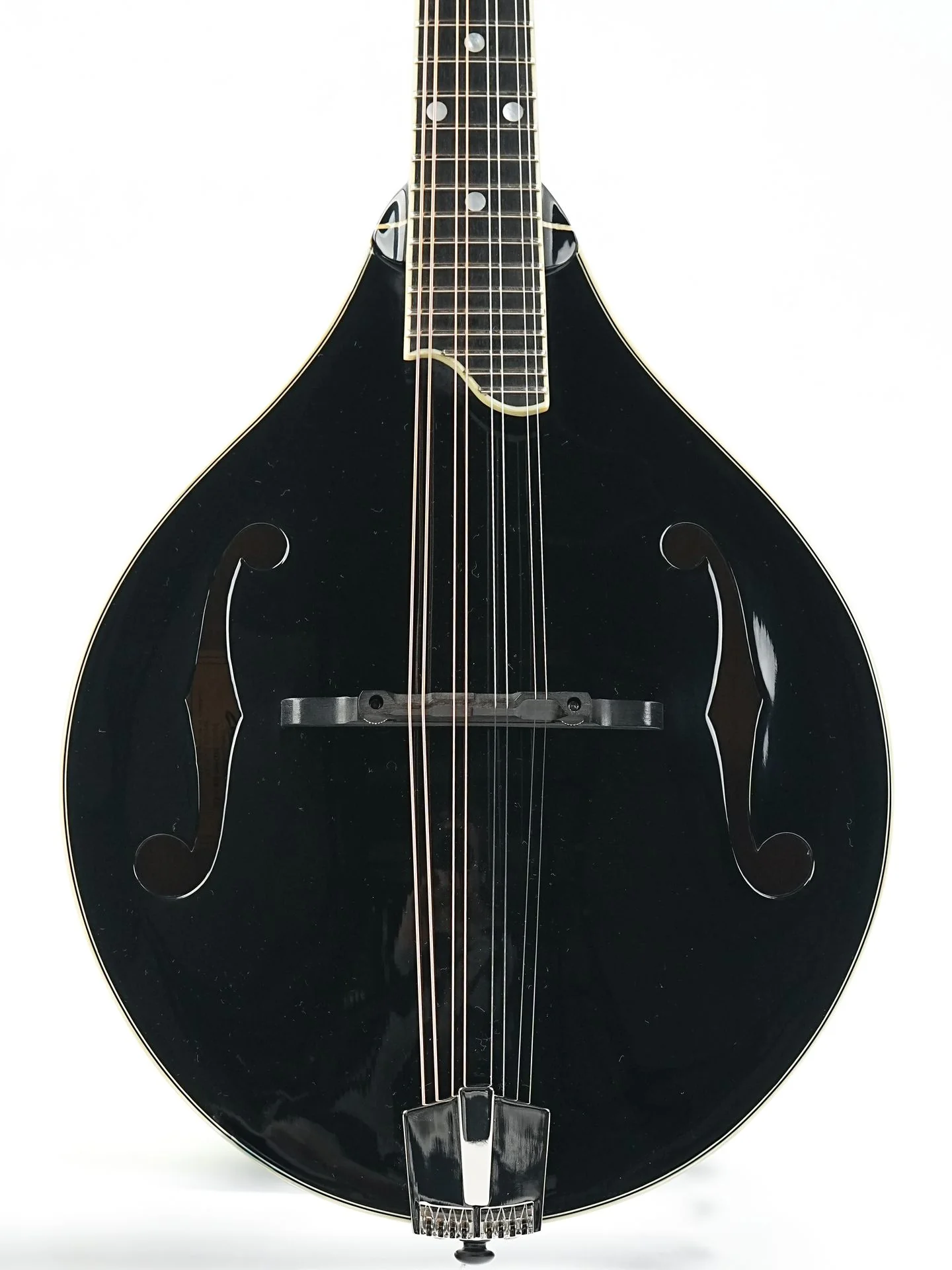 Eastman MD505 Black Top Limited A Style Mandolin - Image 5