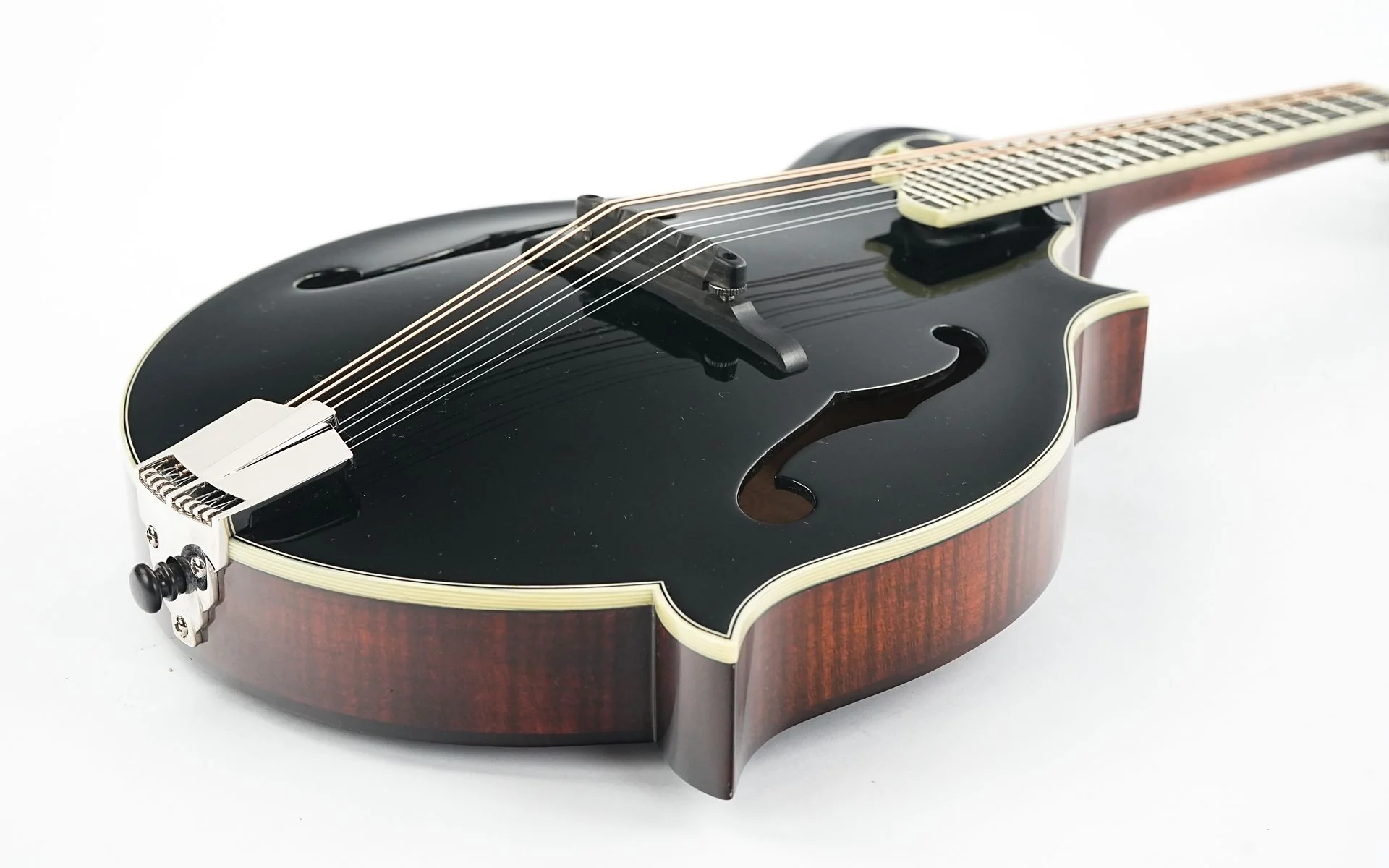 Eastman MD515 Black Top Limited F Style Mandolin - Image 11