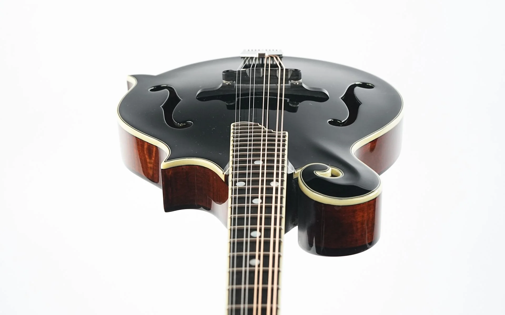 Eastman MD515 Black Top Limited F Style Mandolin - Image 12