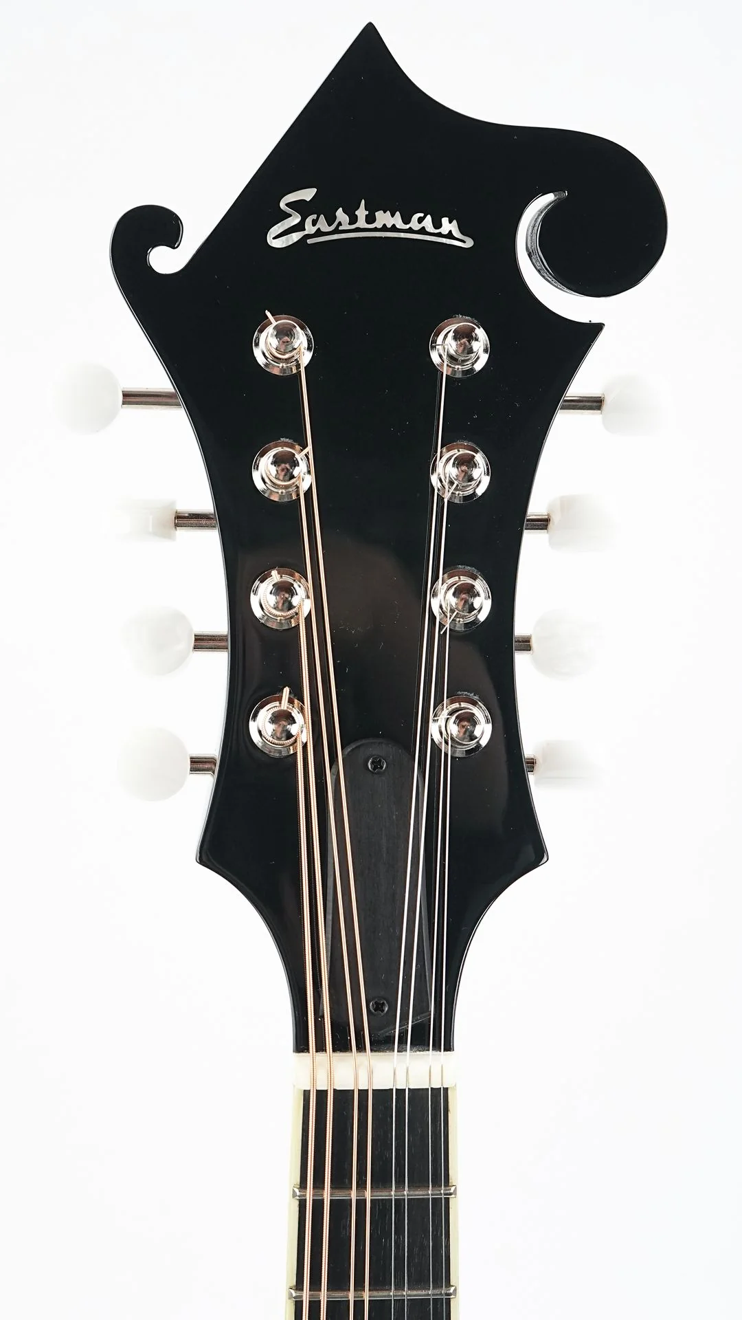 Eastman MD515 Black Top Limited F Style Mandolin - Image 2