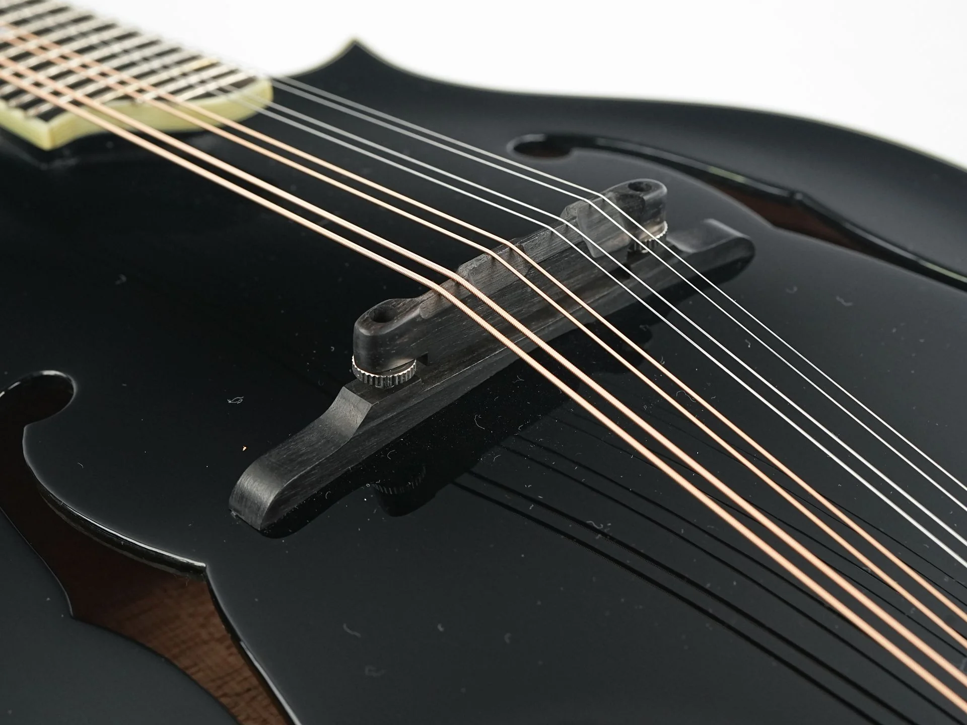 Eastman MD515 Black Top Limited F Style Mandolin - Image 6