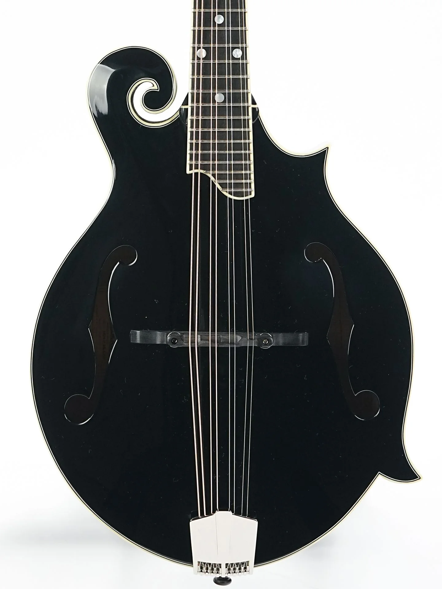 Eastman MD515 Black Top Limited F Style Mandolin - Image 8