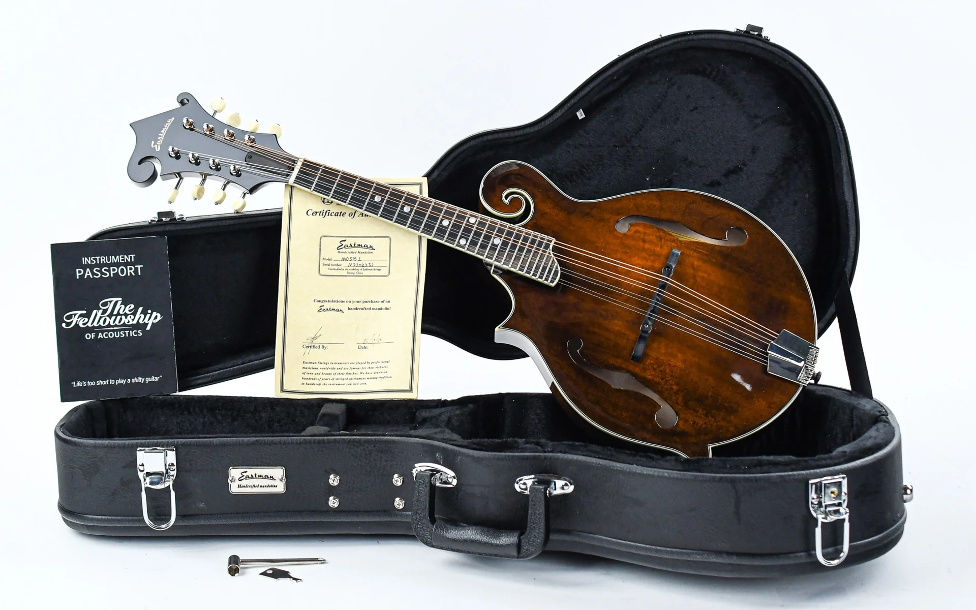Eastman MD515 F-style Mandolin Classic Lefty - Image 3