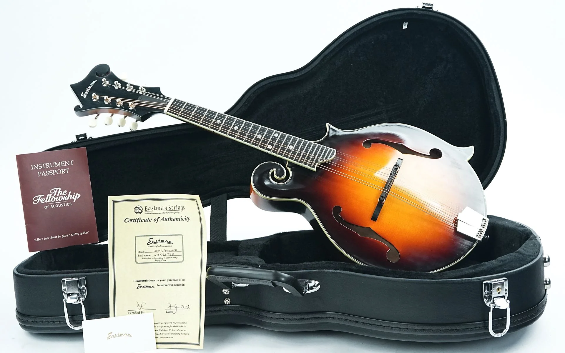 Eastman MD515/TV Wide Neck Sunburst - Image 3
