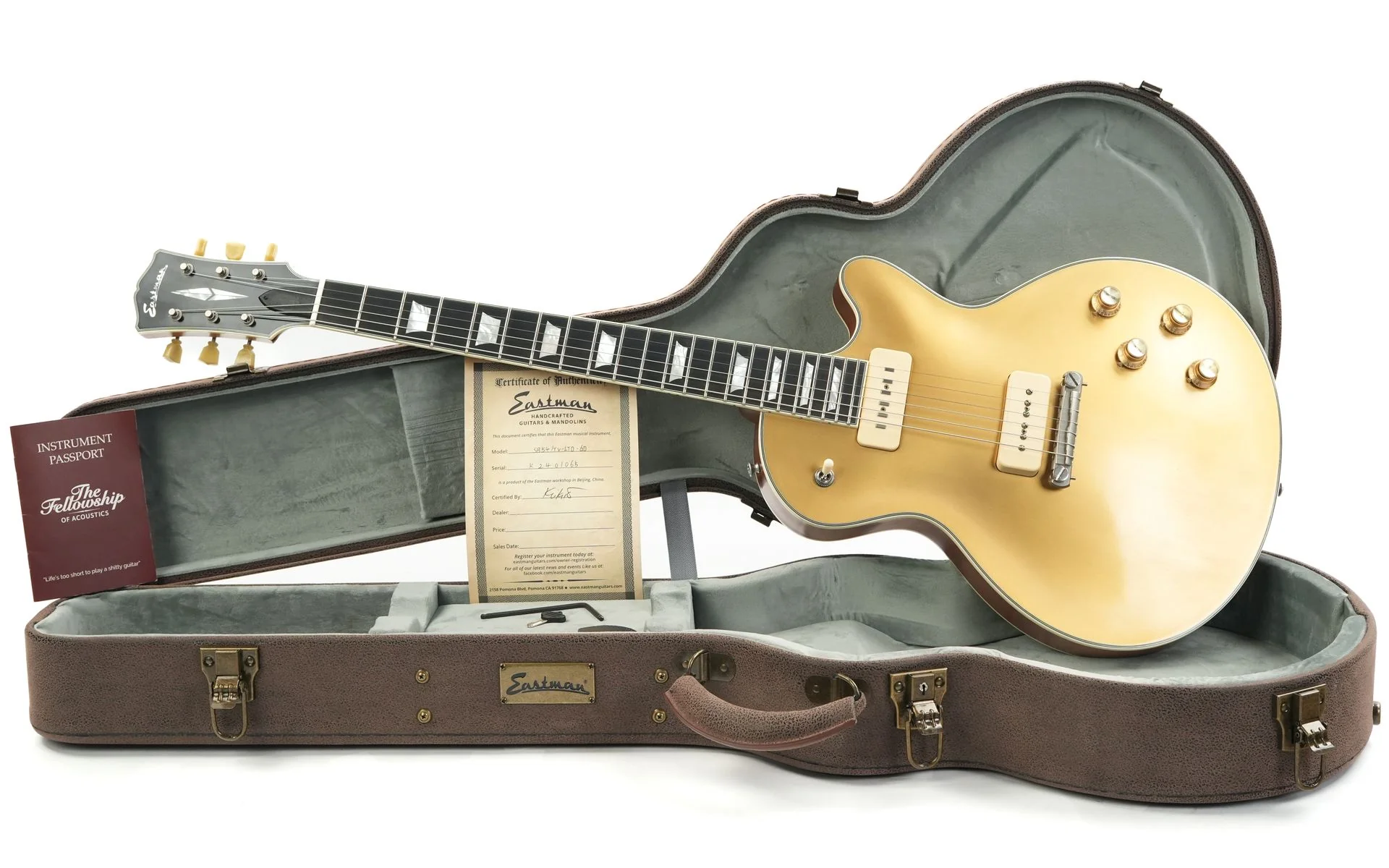 Eastman SB54/TV Limited Edition Vintage Gold B-Stock - Image 3