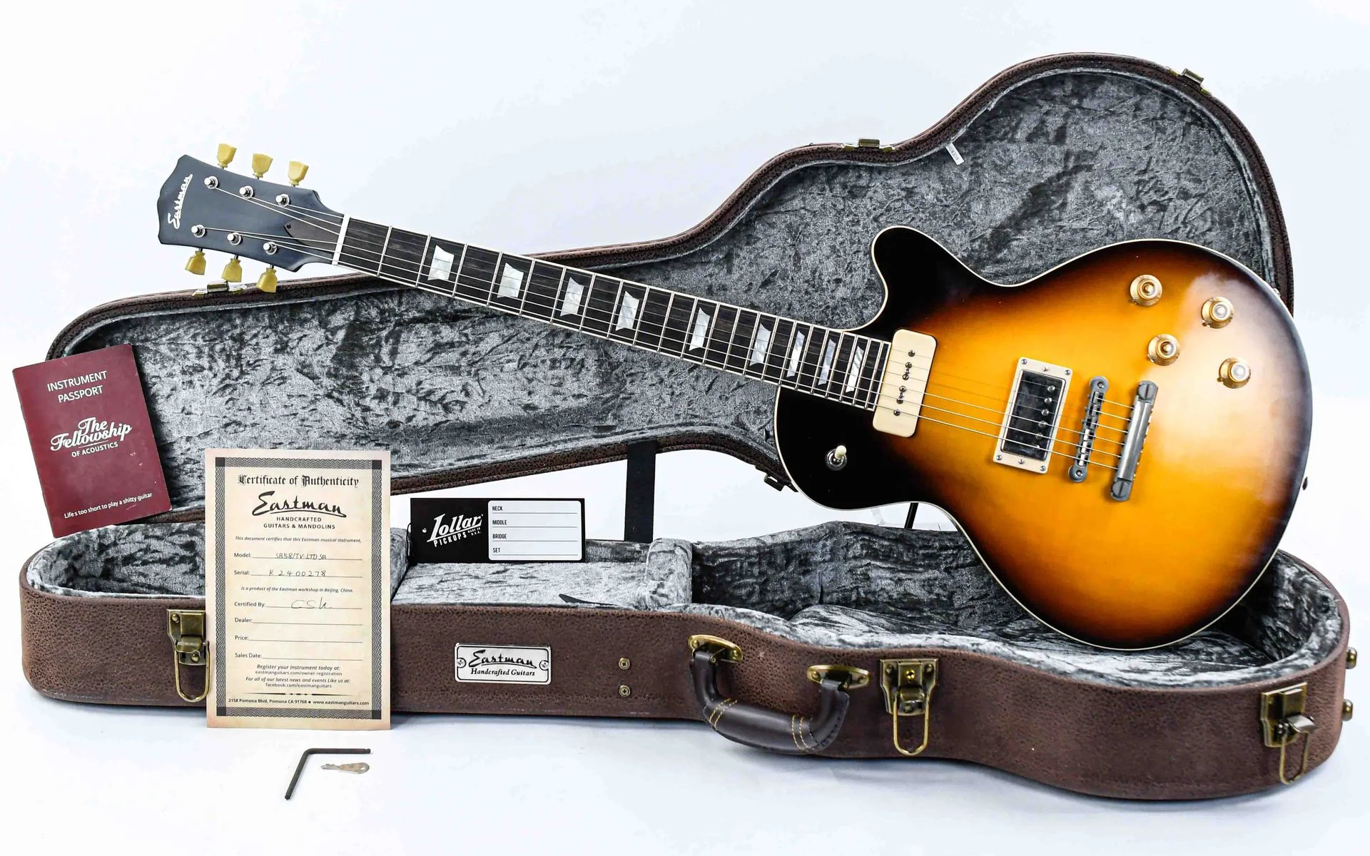 Eastman SB58/TV Sunburst Limited Edition - Image 3