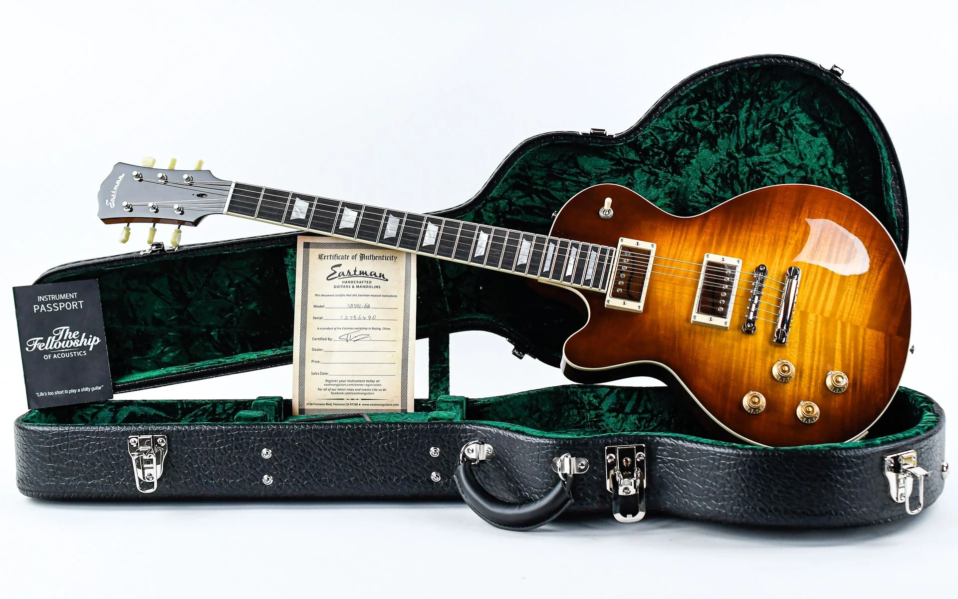 Eastman SB59 Goldburst Lefty - Image 3