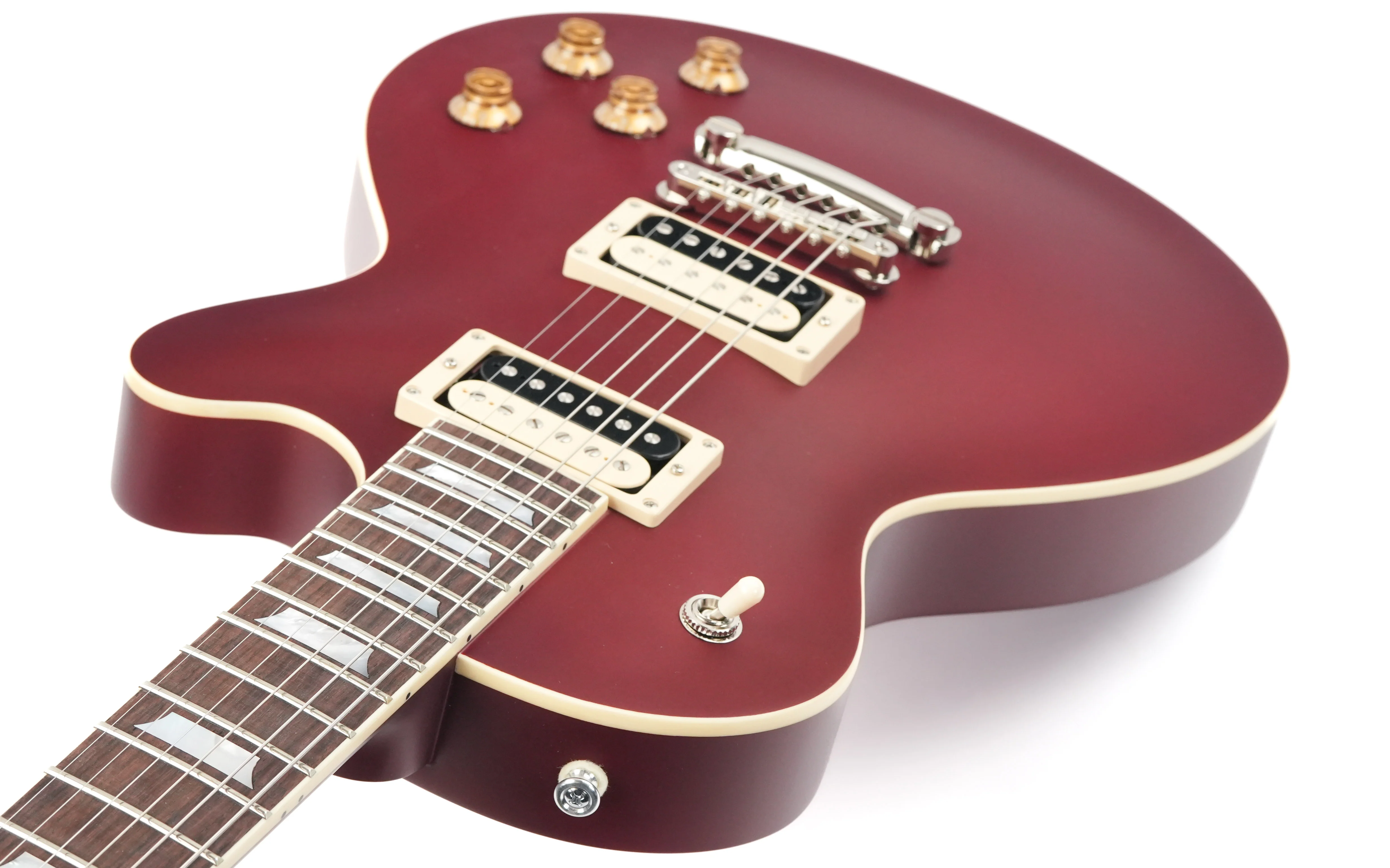 Eastman SB59 Vintage Satin Burgundy Red - Image 10