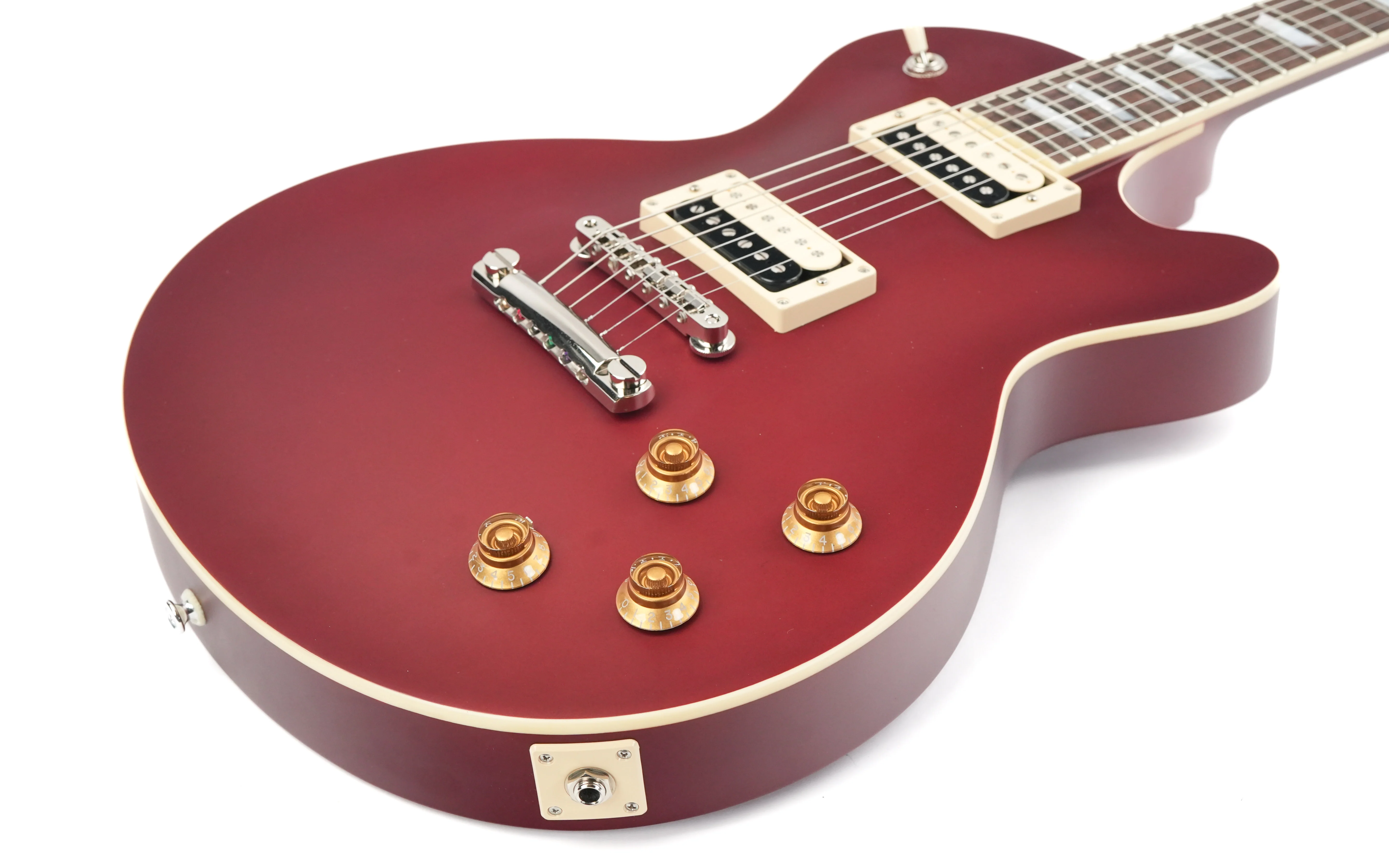Eastman SB59 Vintage Satin Burgundy Red - Image 11