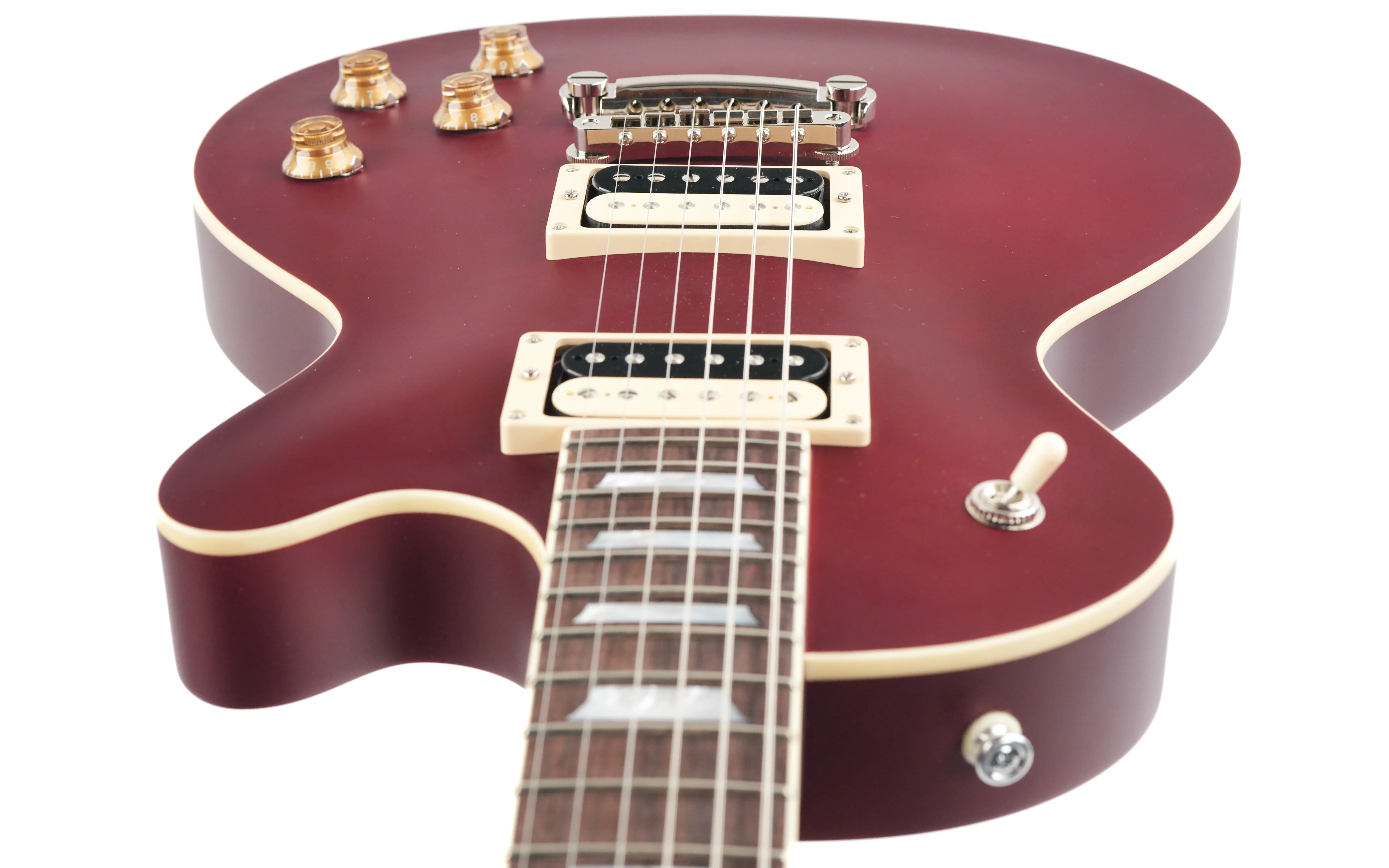 Eastman SB59 Vintage Satin Burgundy Red - Image 12