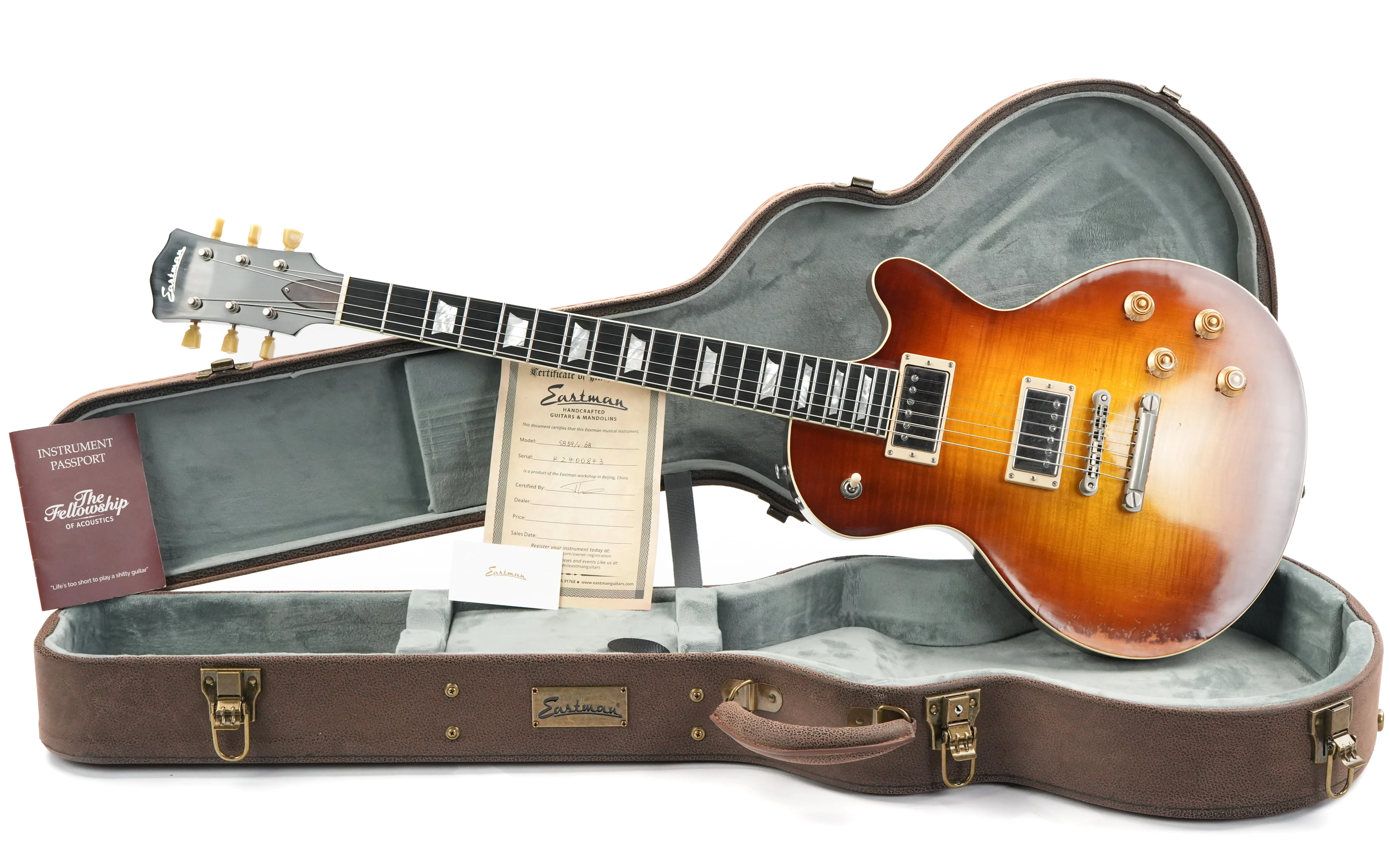 Eastman SB59/V Antique Goldburst 2024 - Image 3