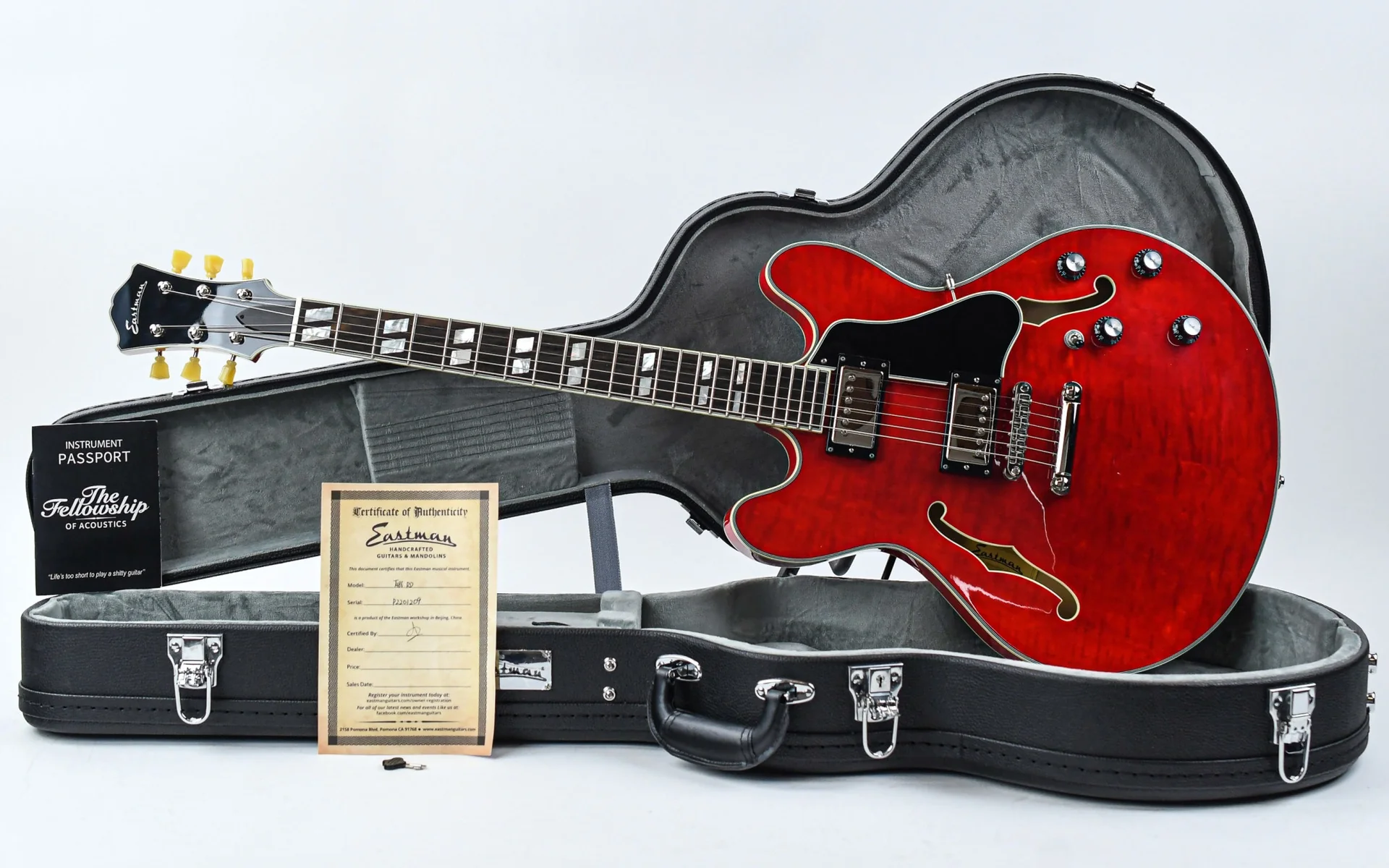 Eastman T486 Cherry Red - Image 3