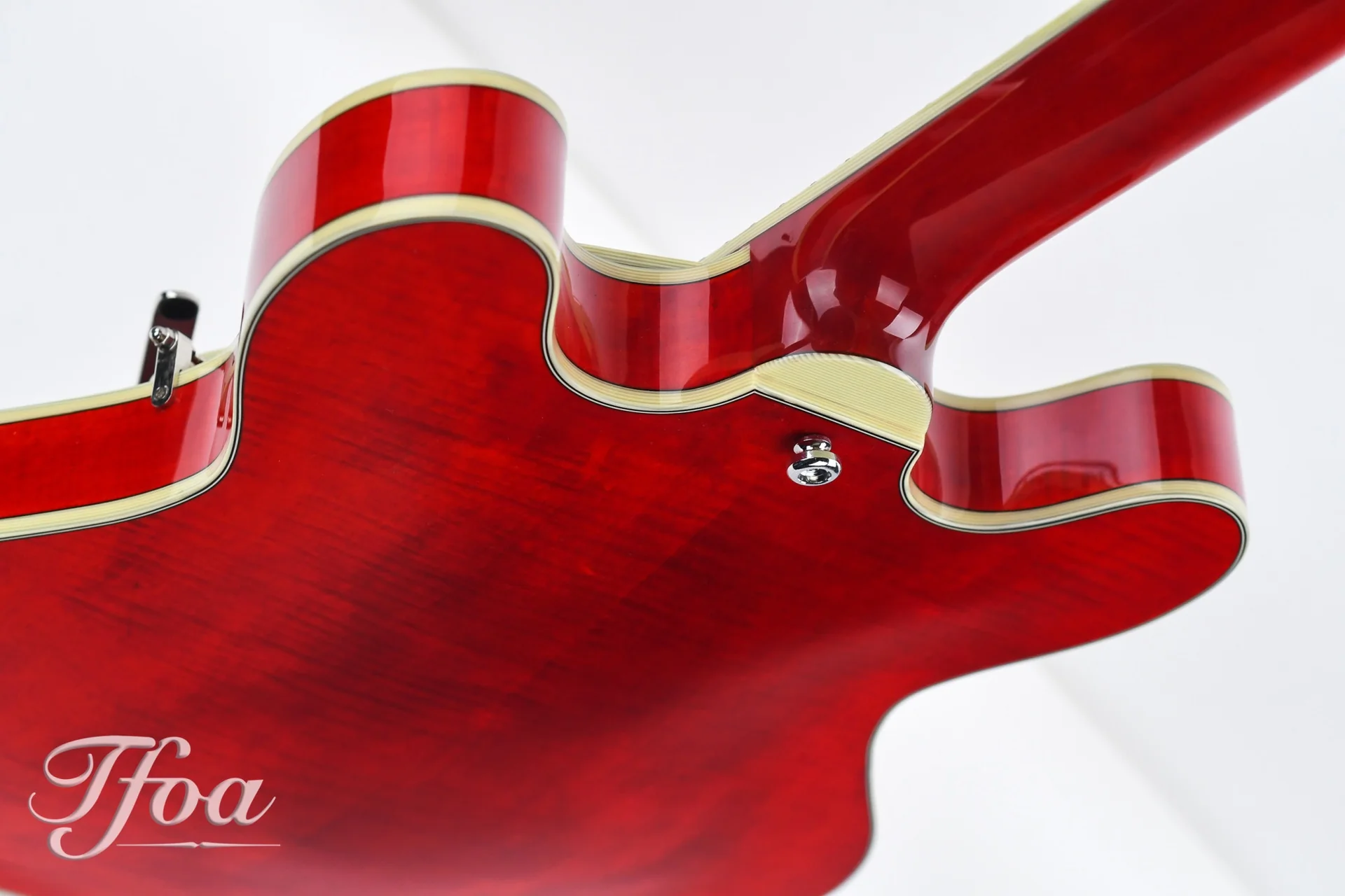 Eastman T486B Cherry Red Bigsby - Image 10