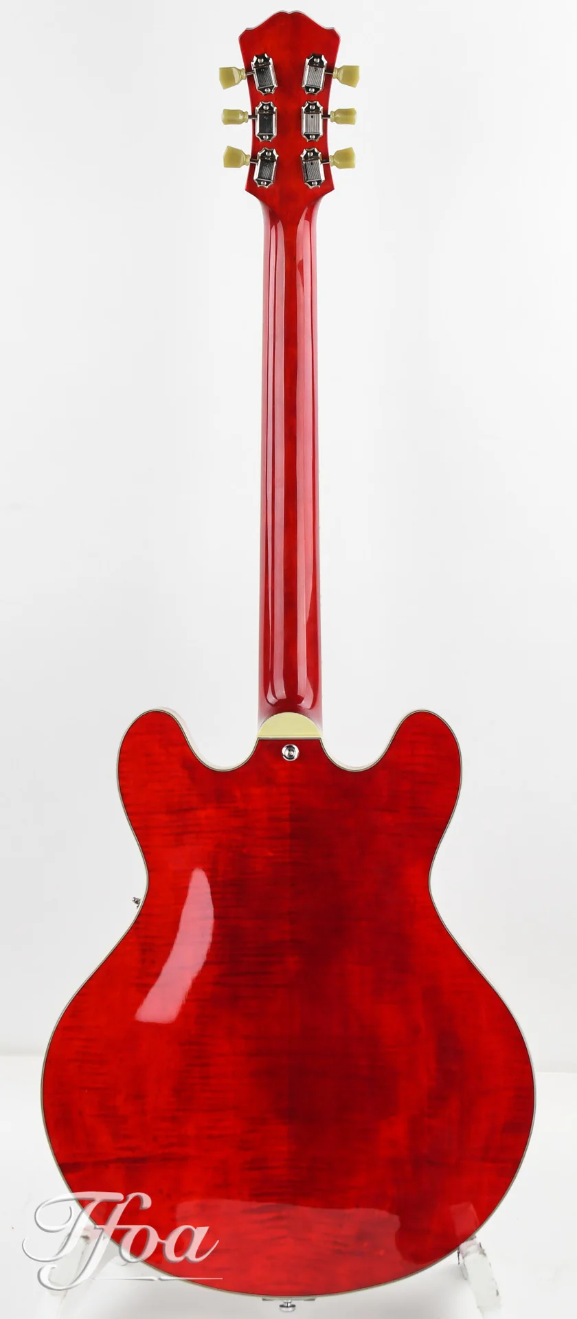 Eastman T486B Cherry Red Bigsby - Image 4