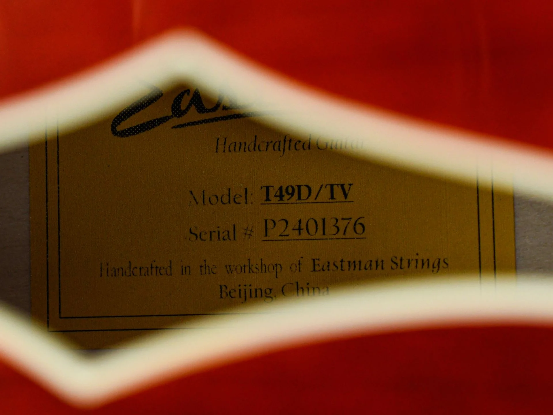 Eastman T49D/TV True Vintage Antique Classic B-Stock - Image 12
