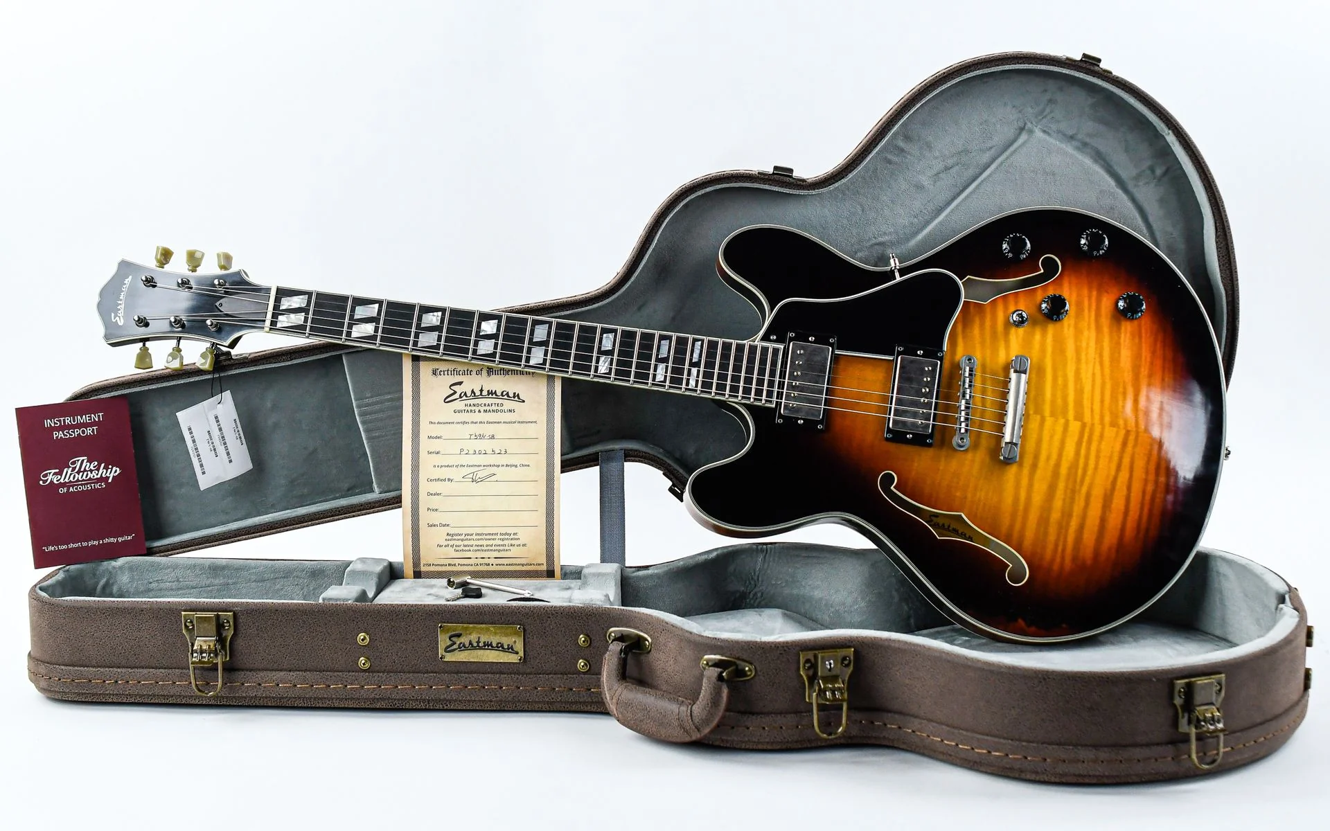 Eastman T59/v Antique Varnish Sunburst - Image 3