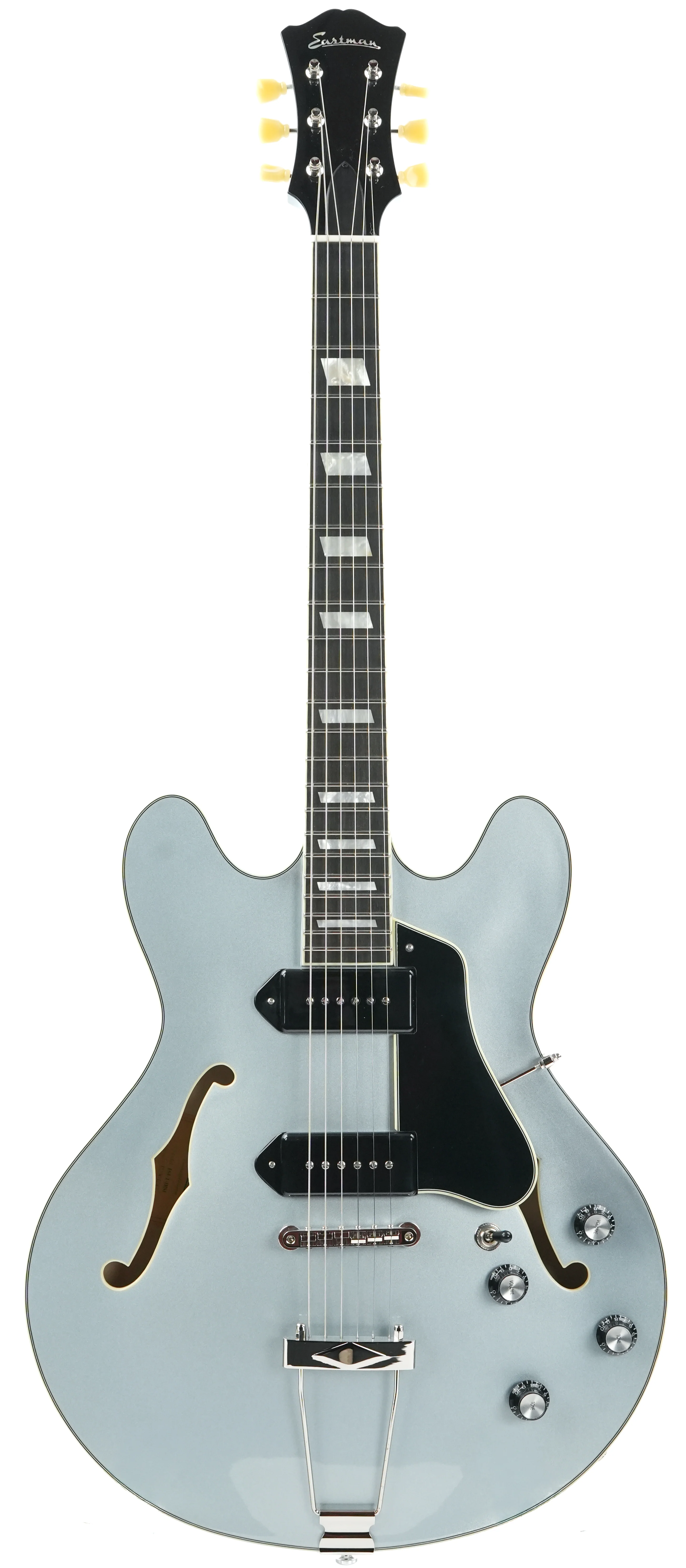 Eastman T64 Thinline Ice Blue Metallic