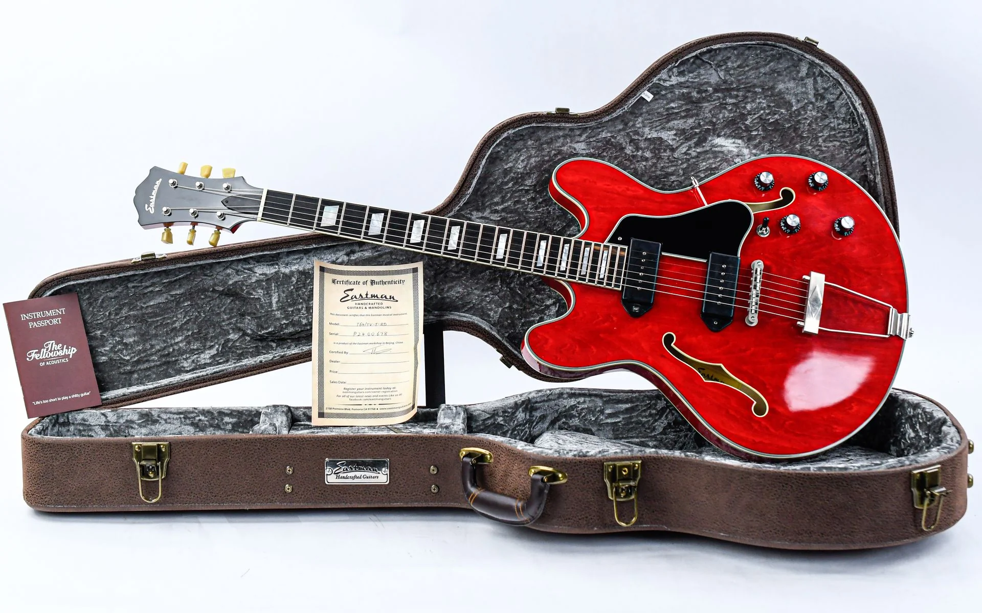 Eastman T64/TV-T Vintage Red - Image 3