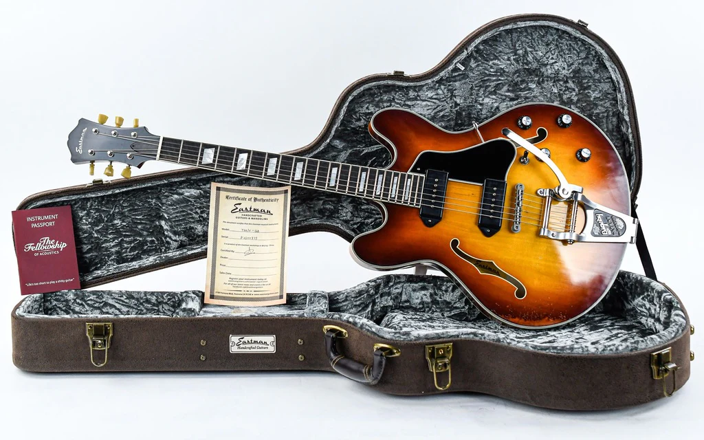 Eastman T64/v Antique Goldburst - Image 3