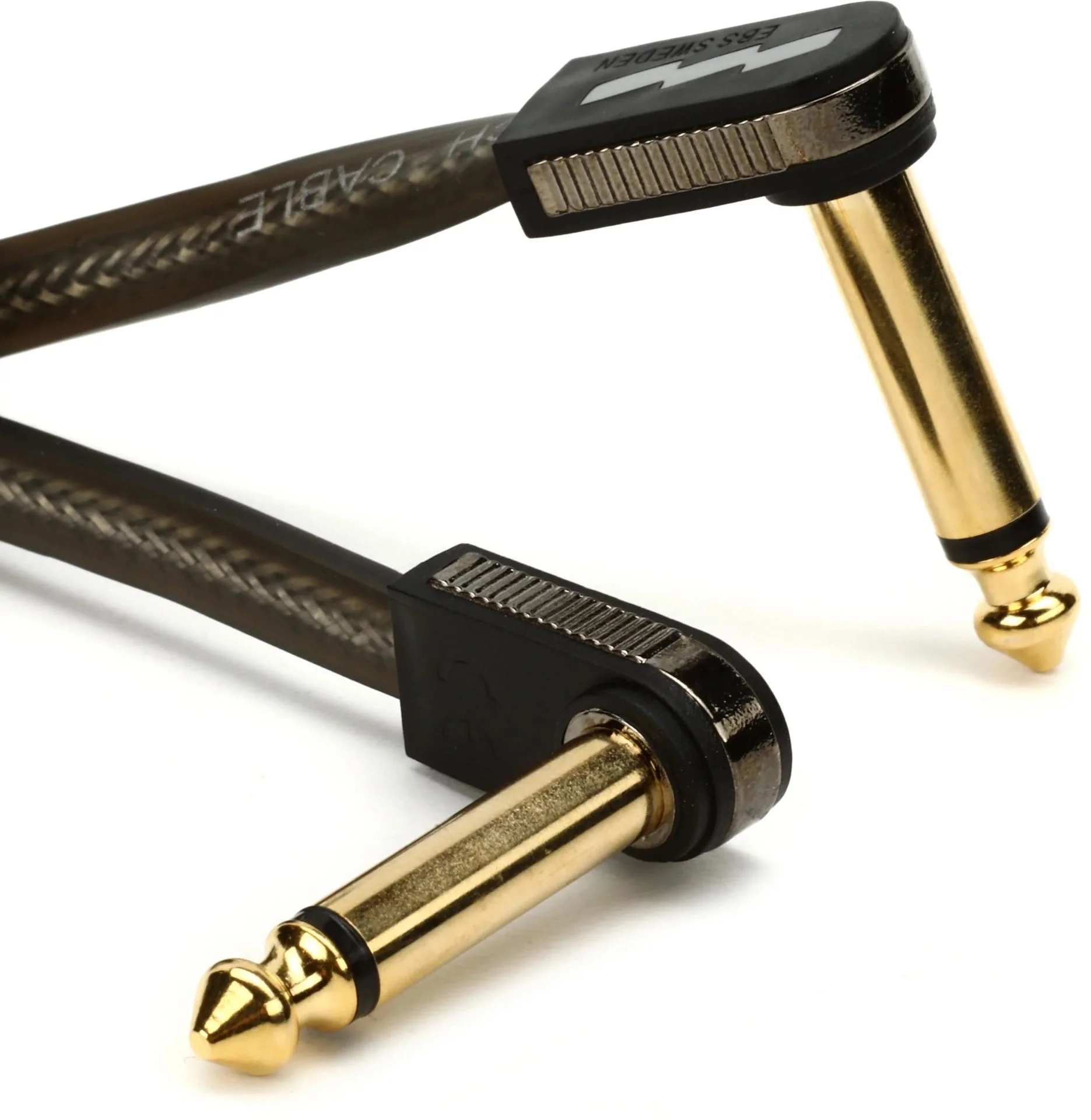 EBS PG-28 Flat Patch Cable Gold - Image 2