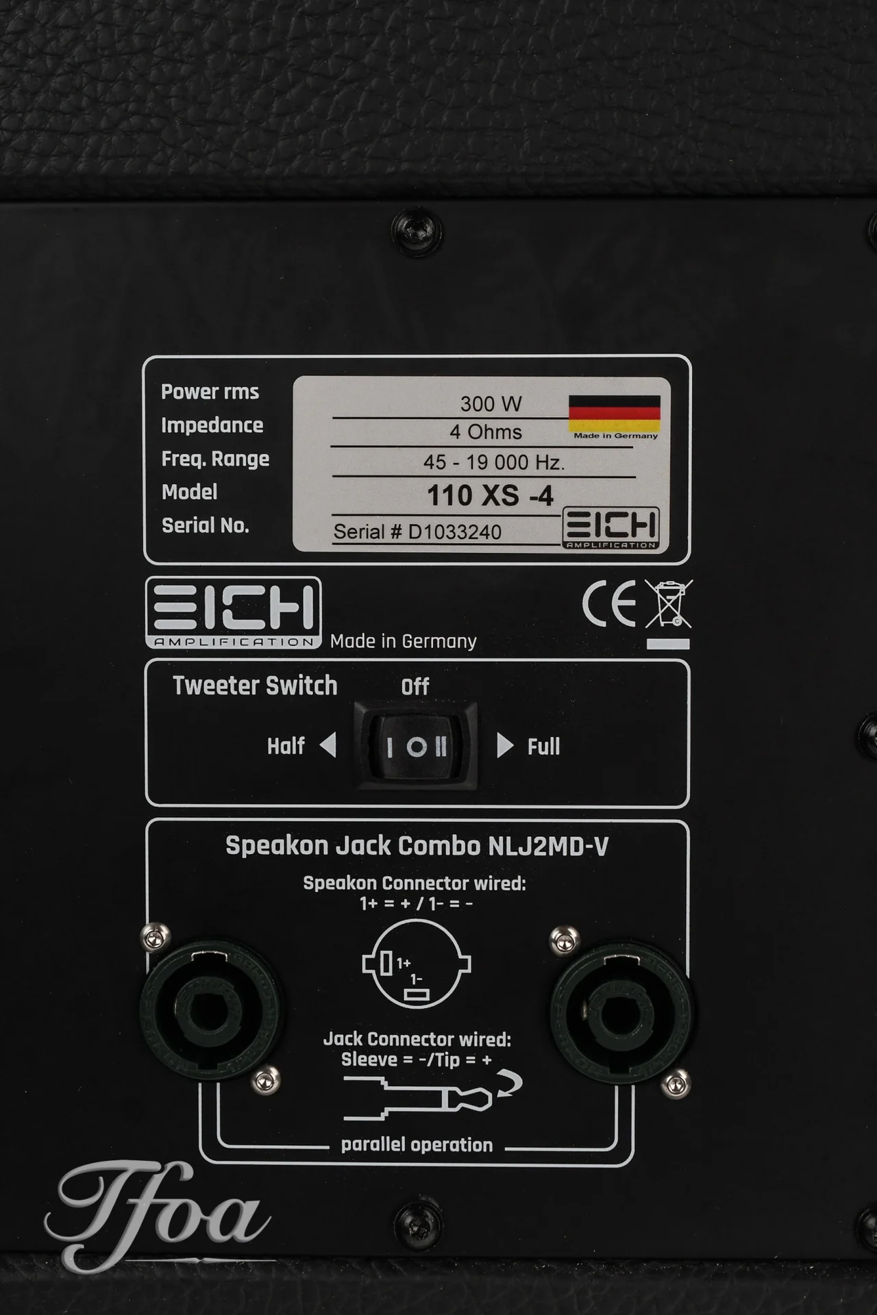 Eich 110XS Bass Cabinet - Image 6