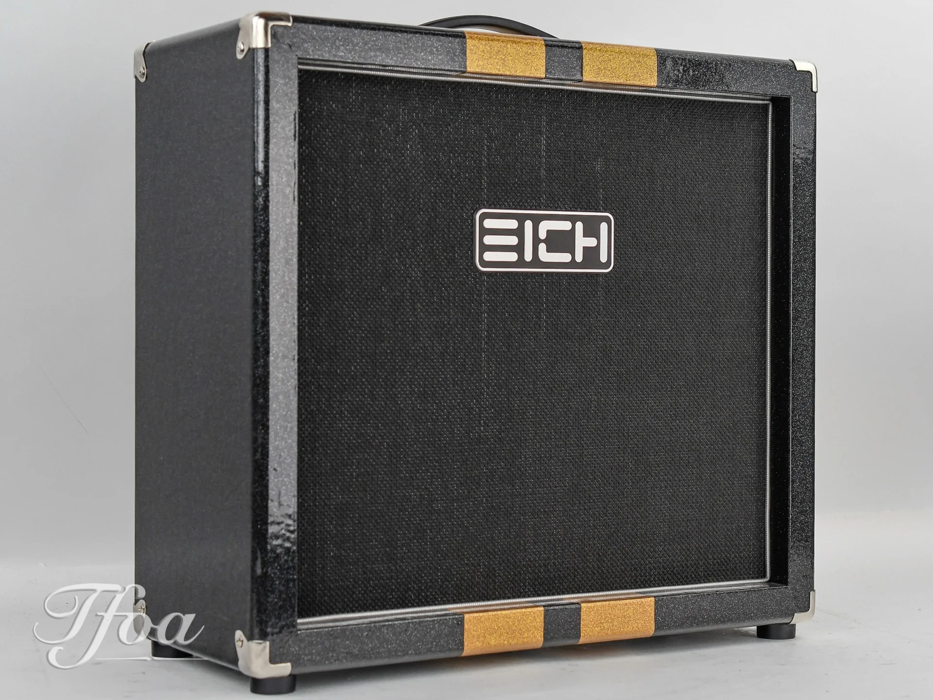 Eich G112W 1x12 60 Watts 16 Ohms Black Gold Sparkle Cab - Image 2