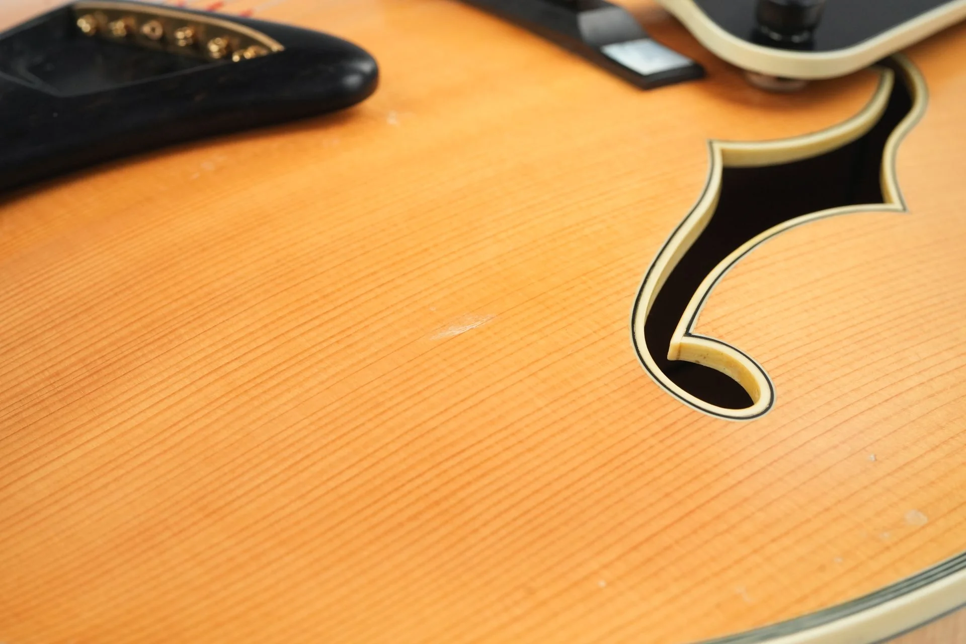Elferink Excalibur Archtop Spruce Flamed Maple Natural 1996 - Image 16