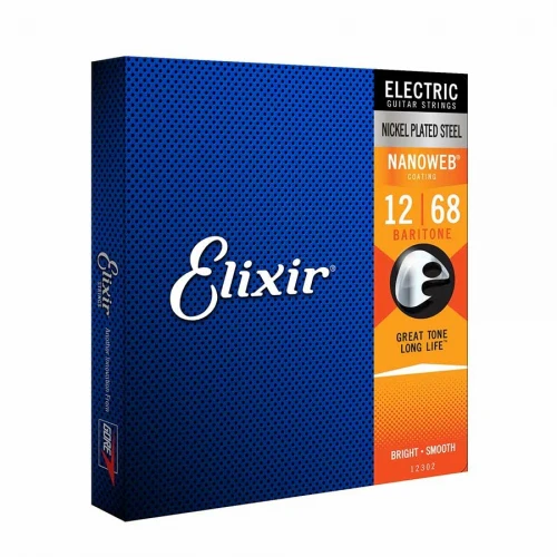 Elixir 12302 Nanoweb Snaren Elektrische Baritone 12-68 - Image 2