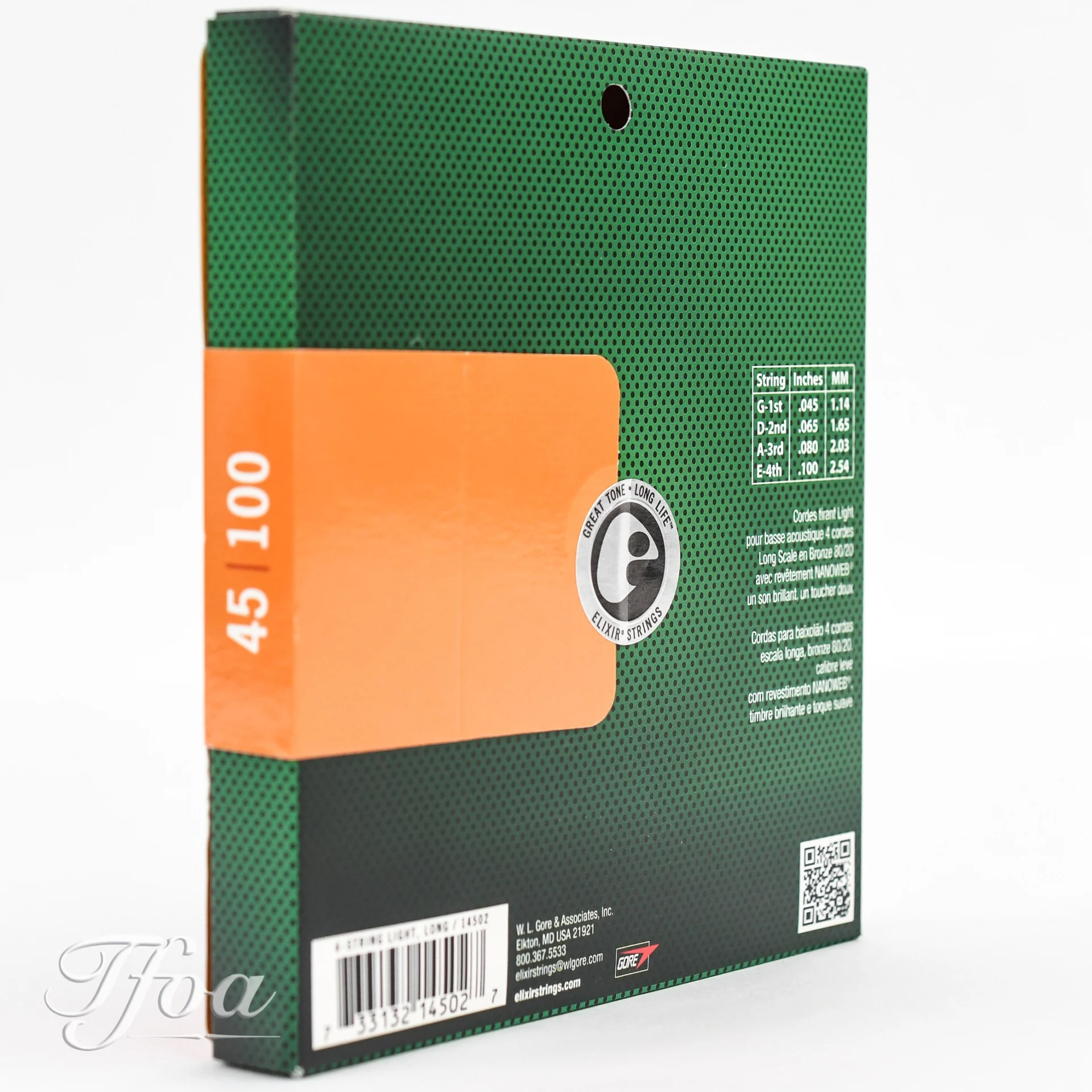 Elixir 14502 Acoustic Bass Strings - Image 3