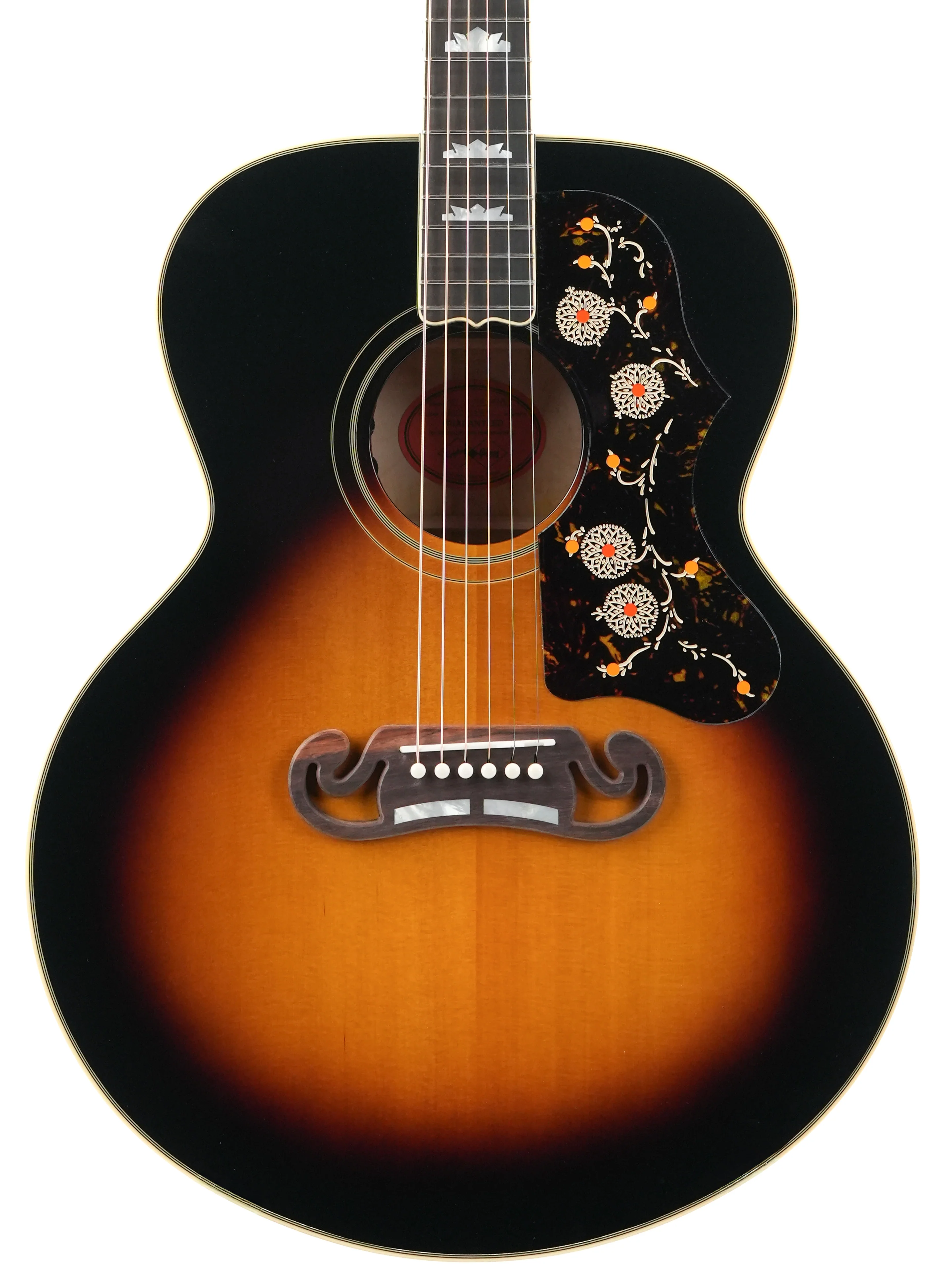 Epiphone 1957 SJ200 Reissue Vintage Sunburst - Image 5