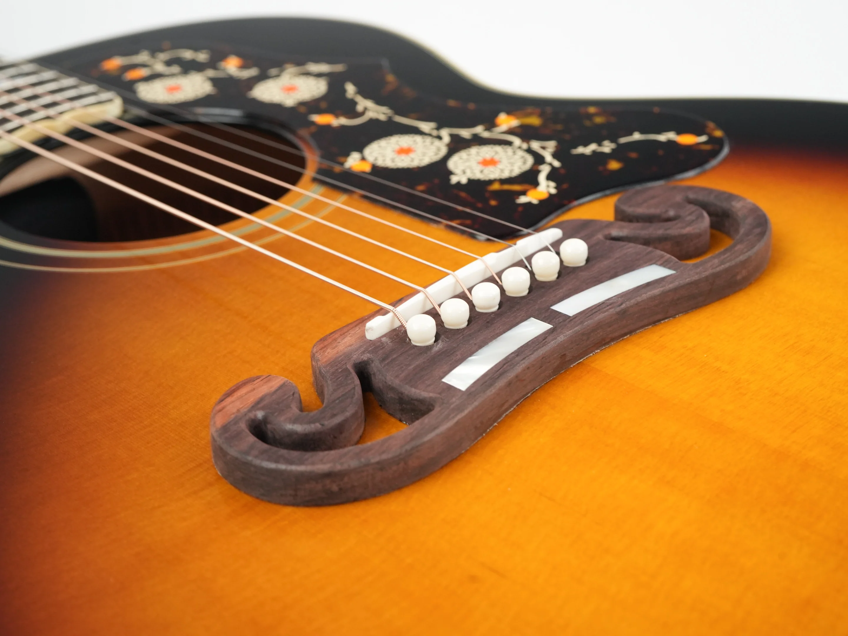 Epiphone 1957 SJ200 Reissue Vintage Sunburst - Image 7