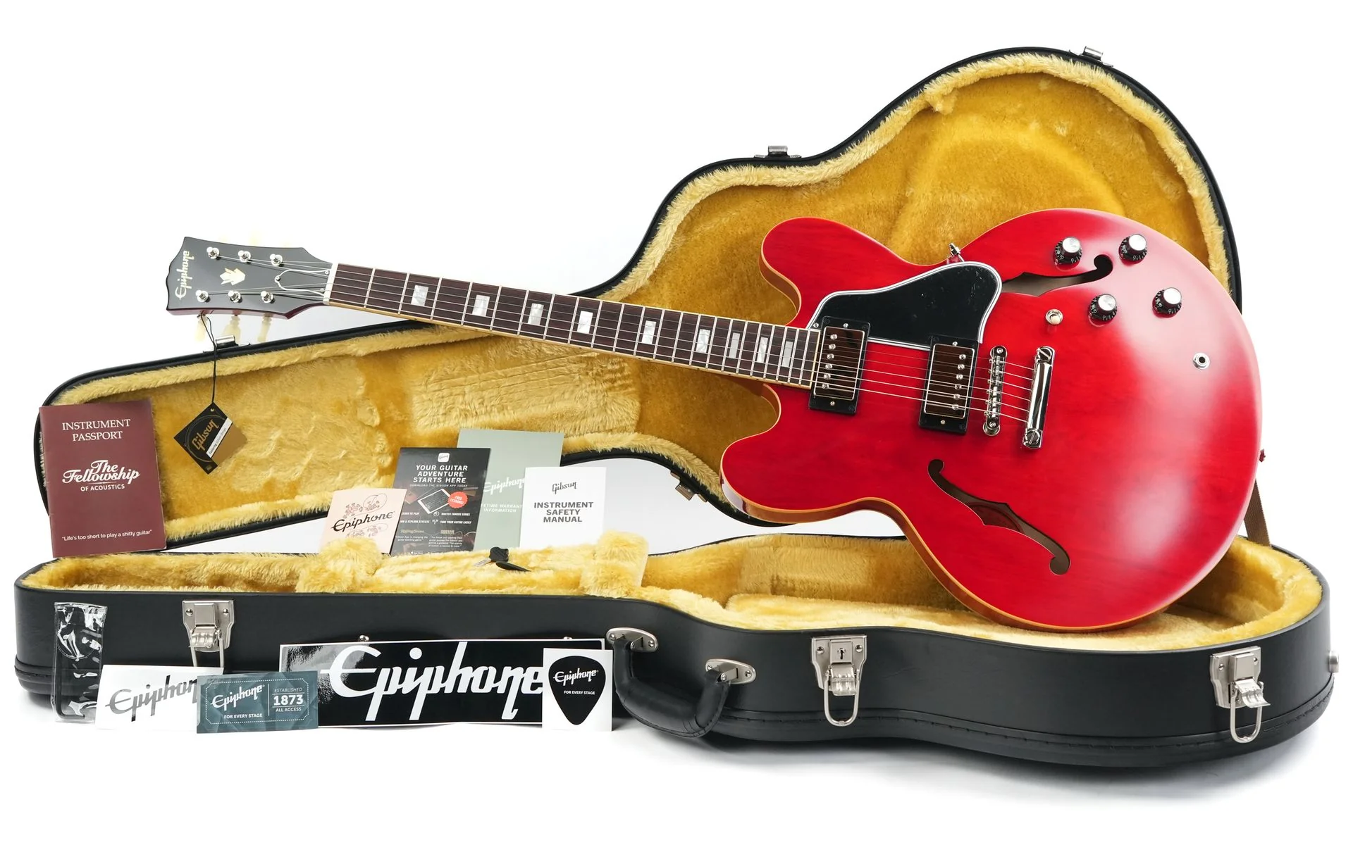 Epiphone 1962 ES335 Reissue Sixties Cherry - Image 3