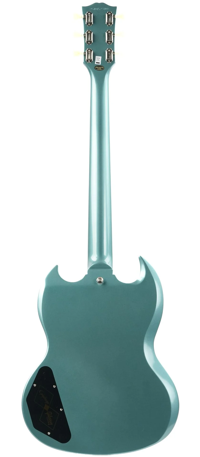 Epiphone Inspired by Gibson Custom 1964 SG Standard with Maestro Vibrola Reissue Pelham Blue - Image 4