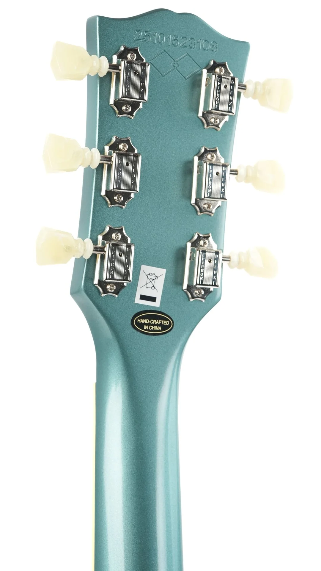 Epiphone Inspired by Gibson Custom 1964 SG Standard with Maestro Vibrola Reissue Pelham Blue - Image 6