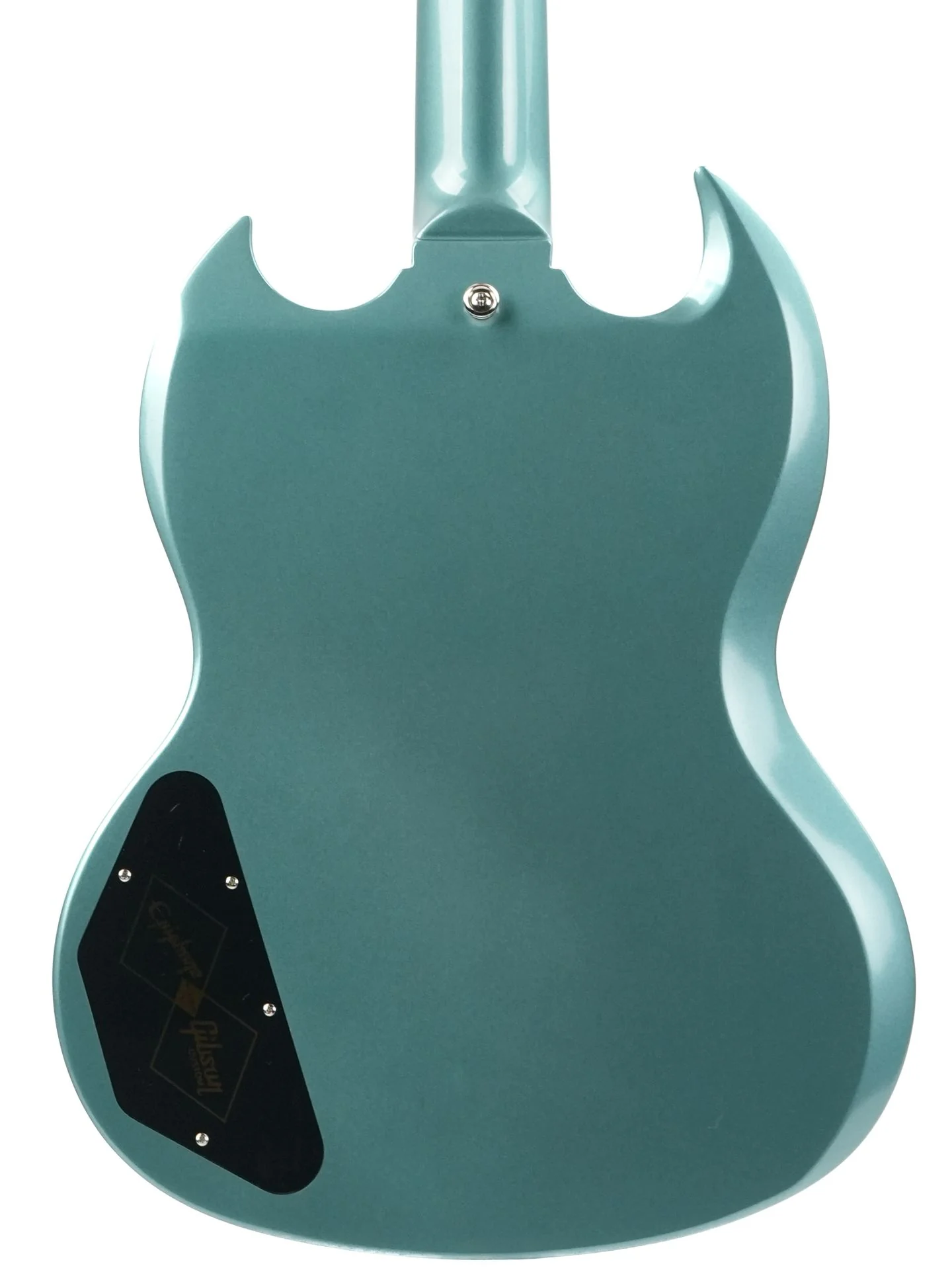 Epiphone Inspired by Gibson Custom 1964 SG Standard with Maestro Vibrola Reissue Pelham Blue - Image 8