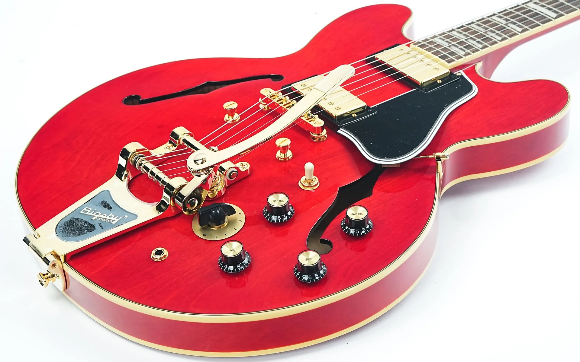 Epiphone Back to the Future 1955 ES345 Cherry Red - Image 10