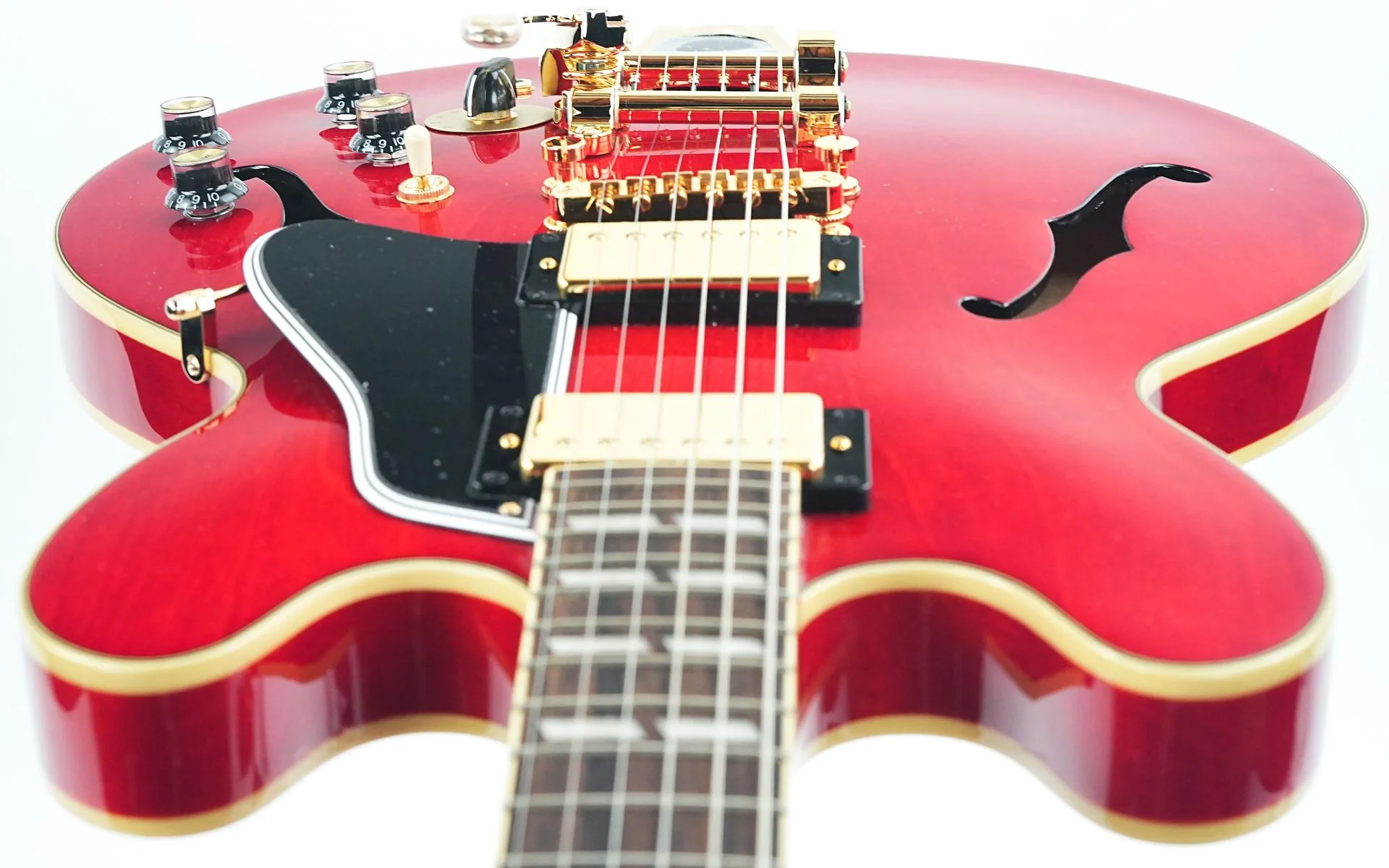 Epiphone Back to the Future 1955 ES345 Cherry Red - Image 12
