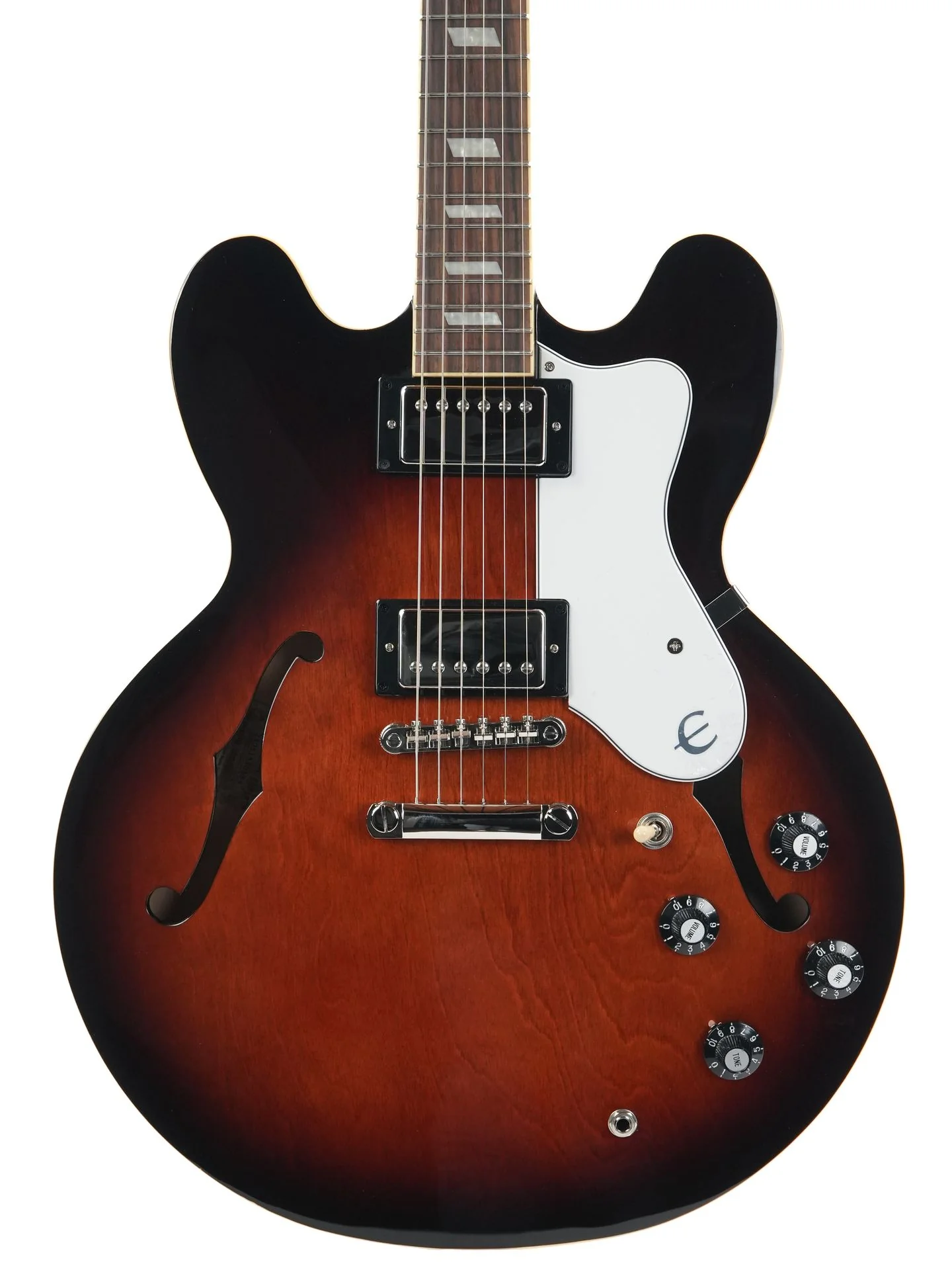 Epiphone Bonehead Riviera Dark Tobacco Sunburst - Image 5