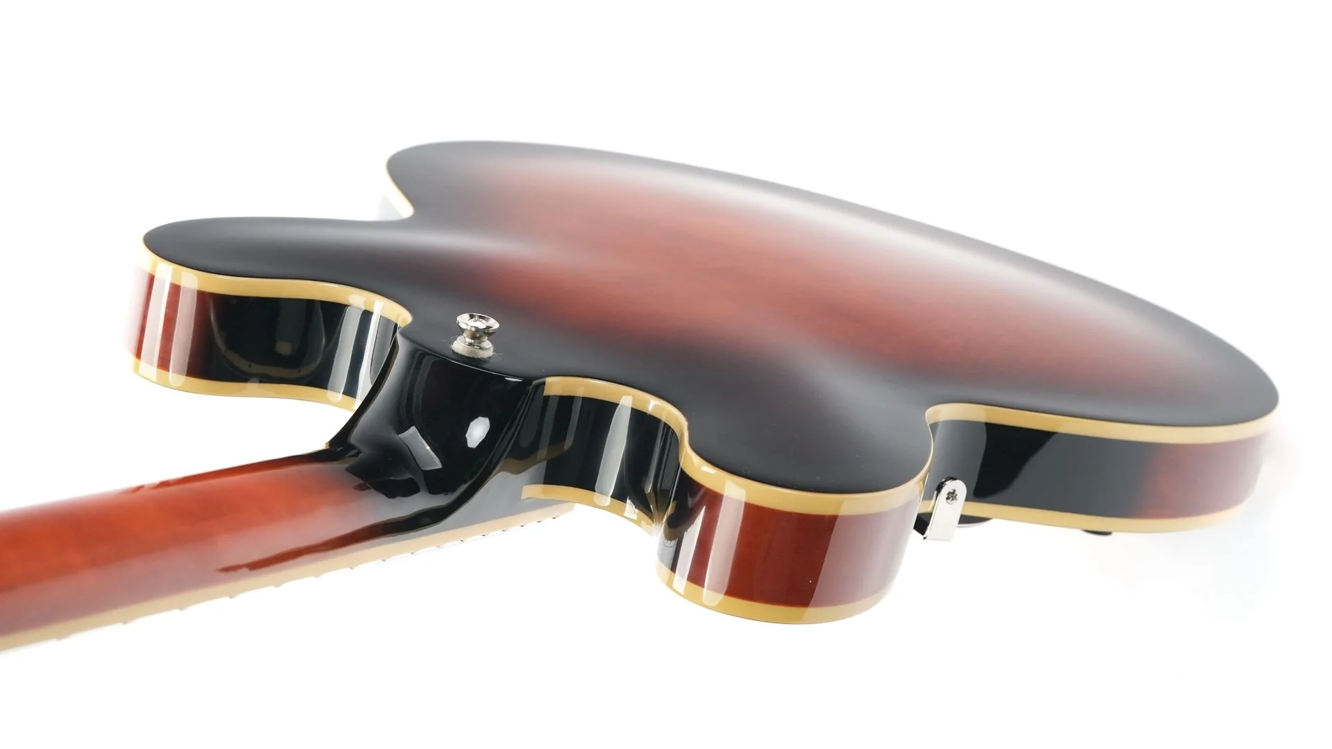 Epiphone Bonehead Riviera Dark Tobacco Sunburst - Image 9