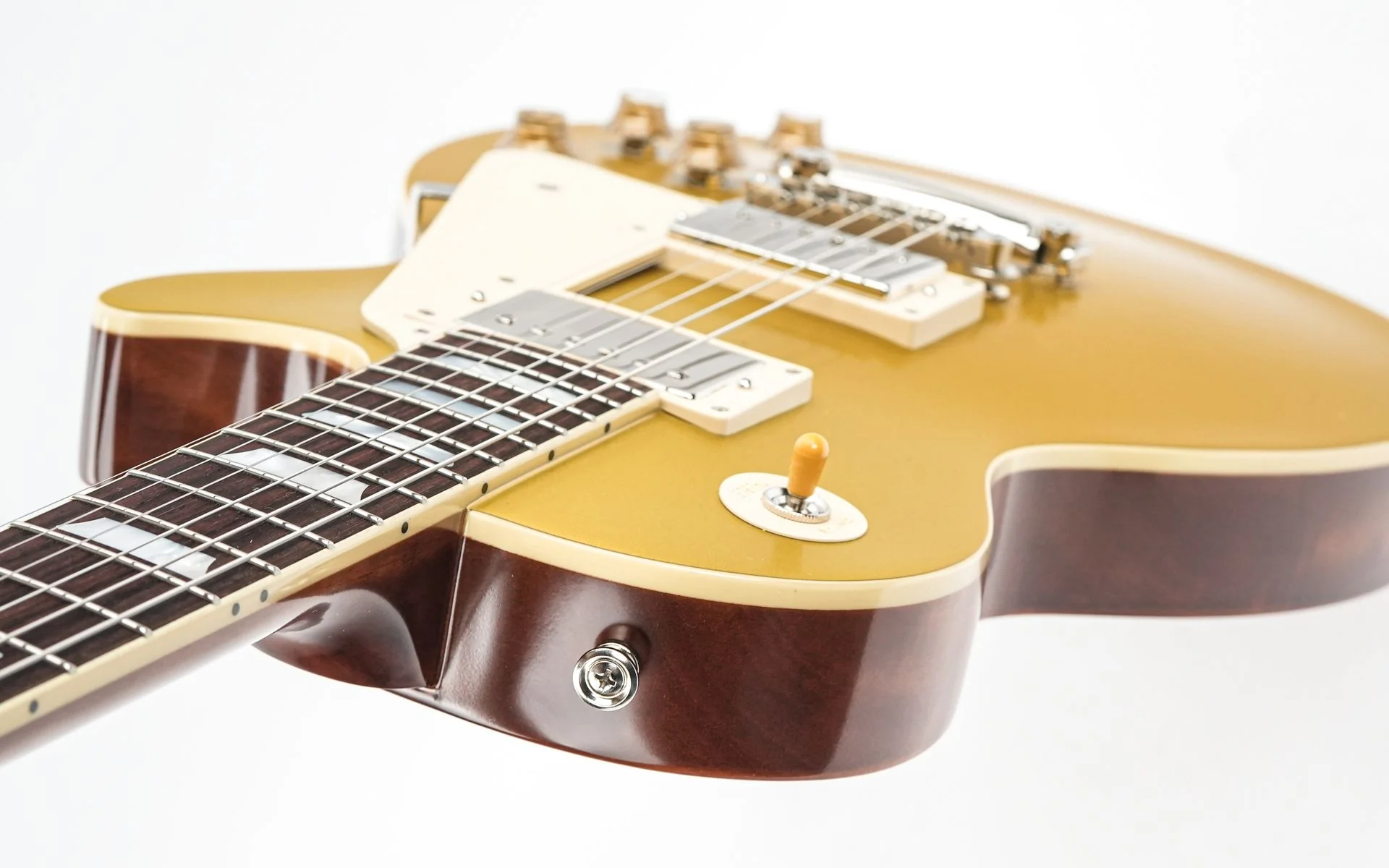 Epiphone Inspired by Gibson Custom 1957 Les Paul Goldtop Reissue Double Gold - Image 10