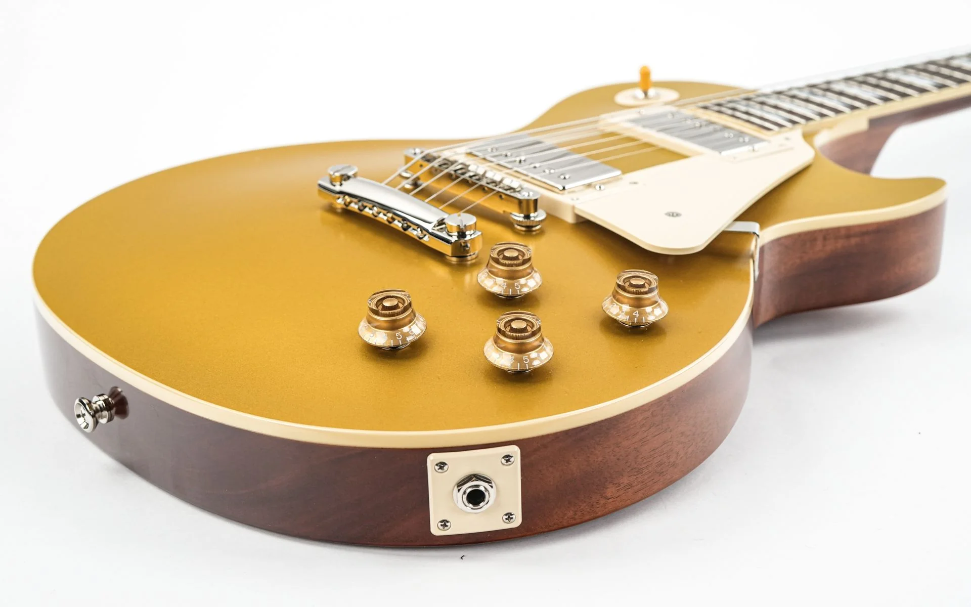 Epiphone Inspired by Gibson Custom 1957 Les Paul Goldtop Reissue Double Gold - Image 11