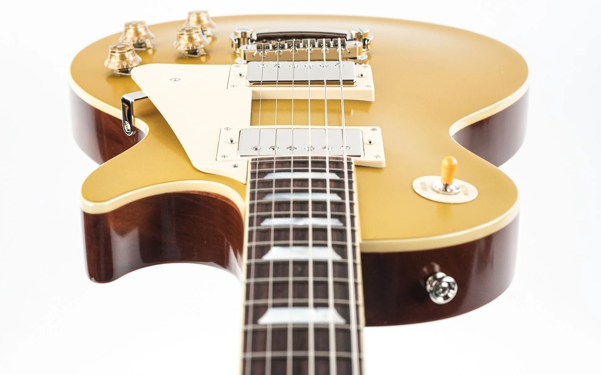 Epiphone Inspired by Gibson Custom 1957 Les Paul Goldtop Reissue Double Gold - Image 12