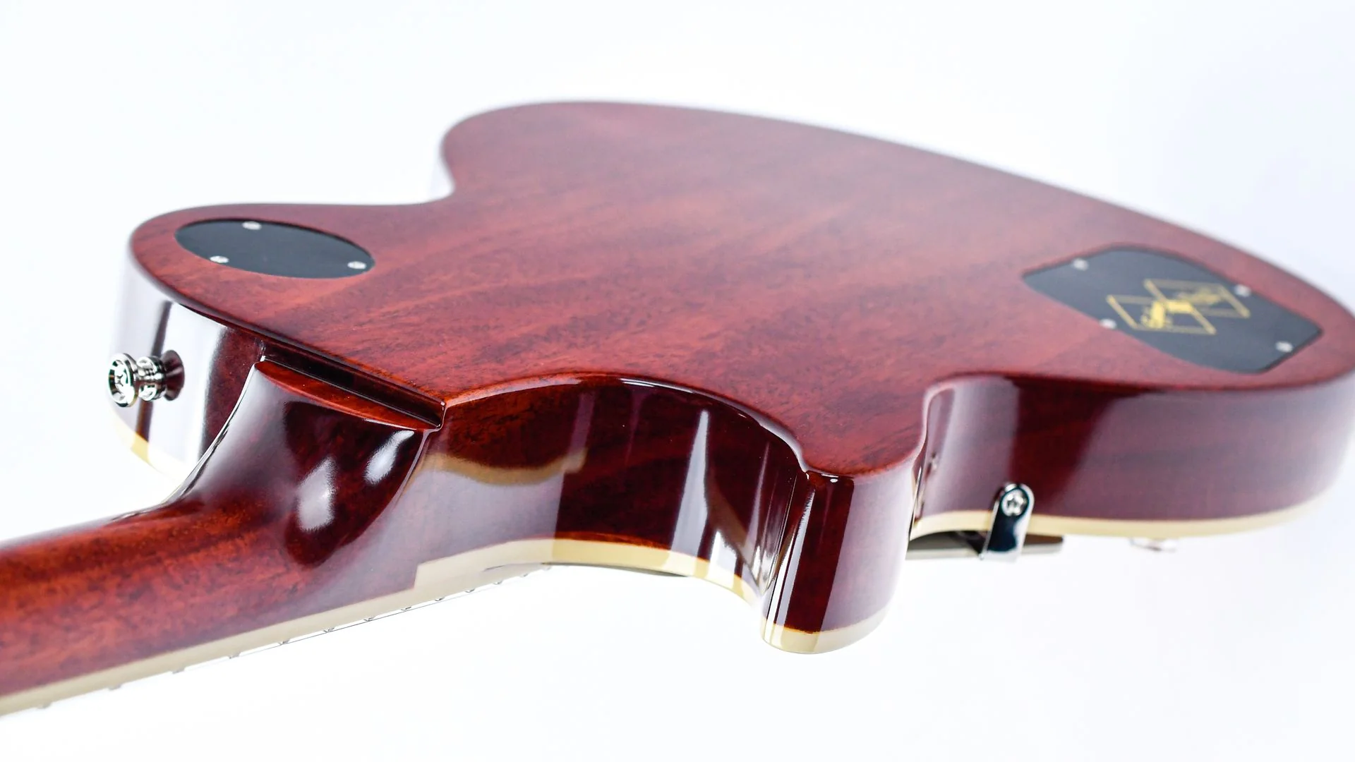 Epiphone Inspired by Gibson Custom 1959 Les Paul Standard Reissue Deep Cherry Sunburst - Image 9