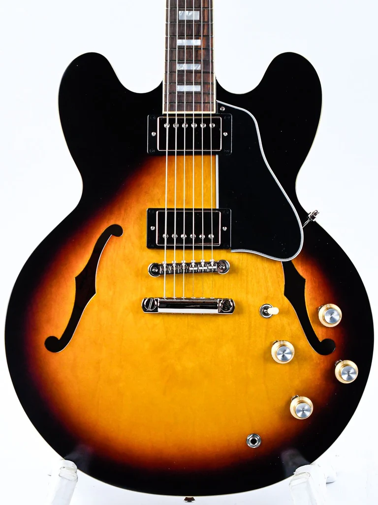 Epiphone Inspired by Gibson Custom 1962 ES335 Reissue Vintage Burst - Image 5