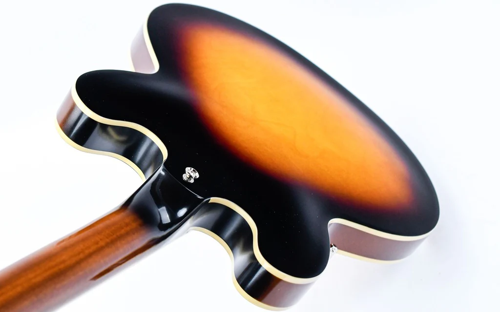 Epiphone Inspired by Gibson Custom 1962 ES335 Reissue Vintage Burst - Image 9