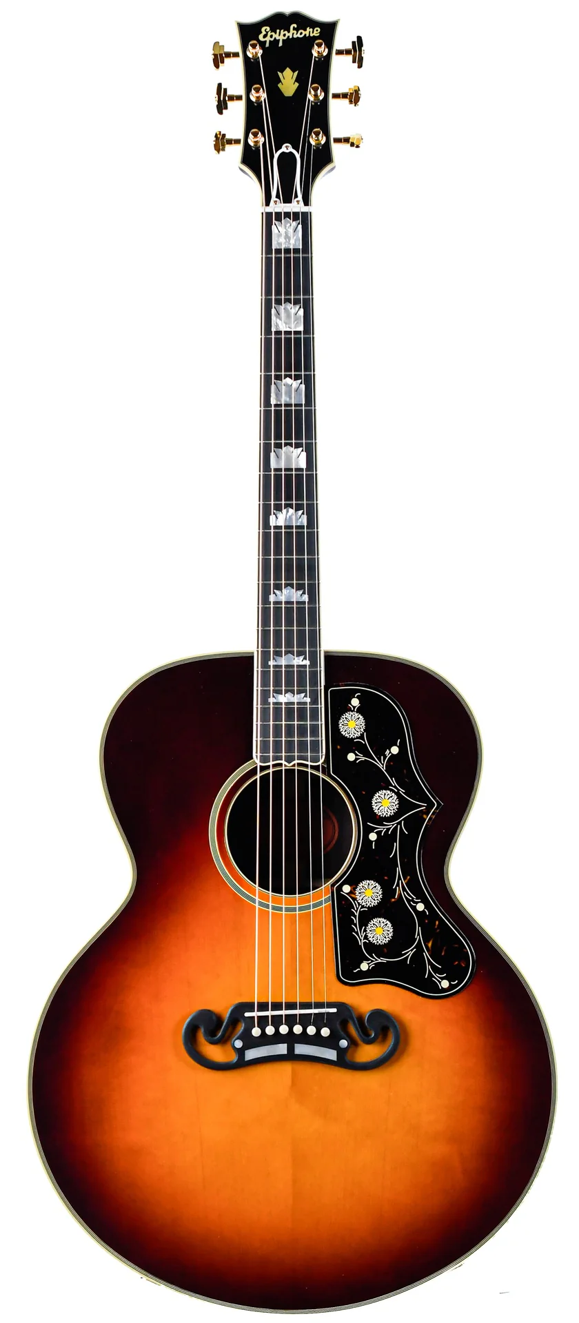 Epiphone Inspired by Gibson Custom Pre-War SJ200 Rosewood Reissue Vintage Sunburst